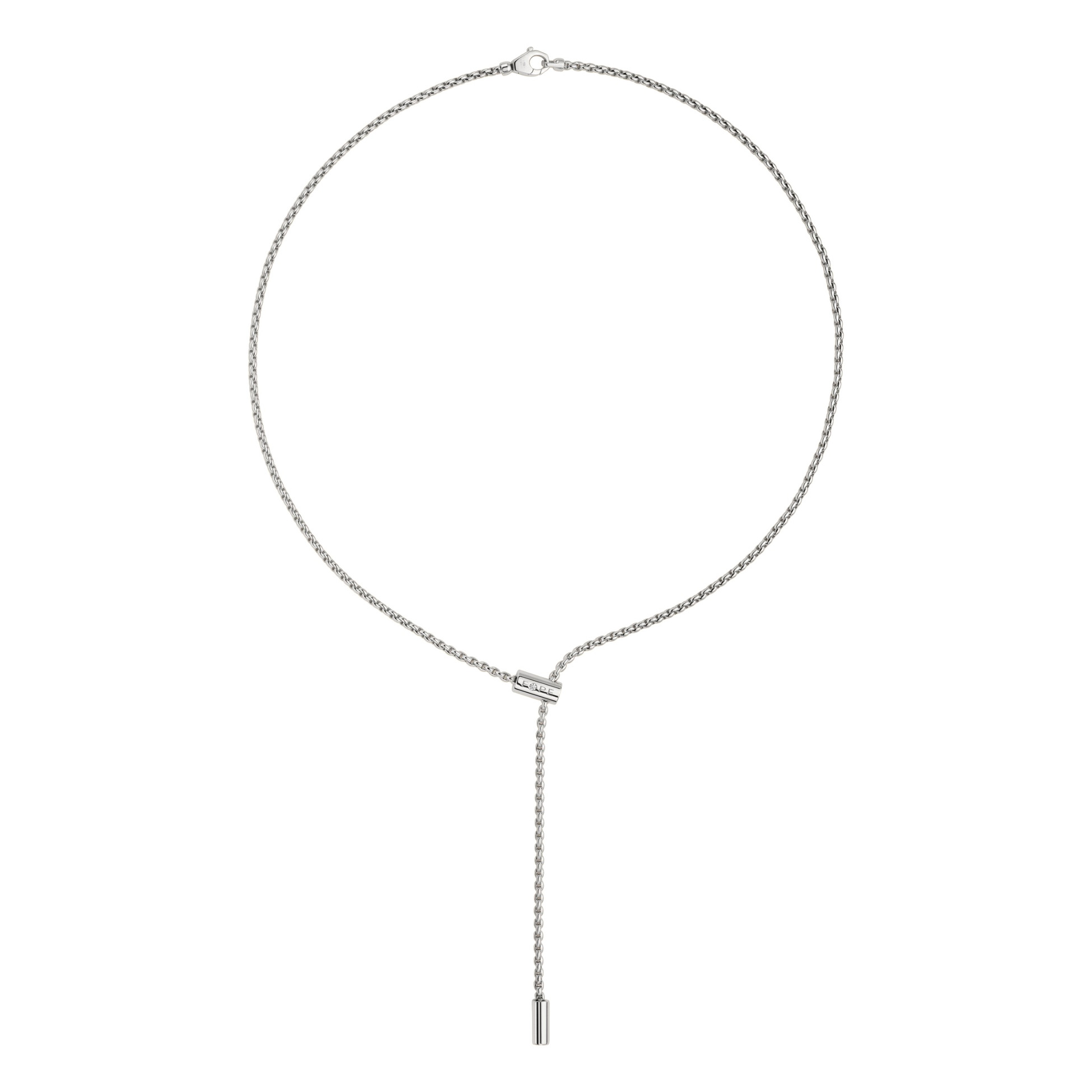 FOPE Aria Lariat White Gold Necklace with Diamond Image 3 La Mine d'Or Moncton, NB