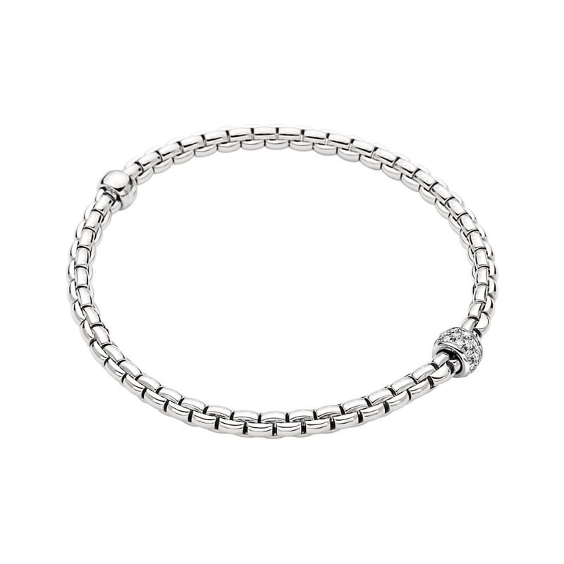 FOPE Eka Tiny Flex'it Diamond Bracelet, Size M La Mine d'Or Moncton, NB