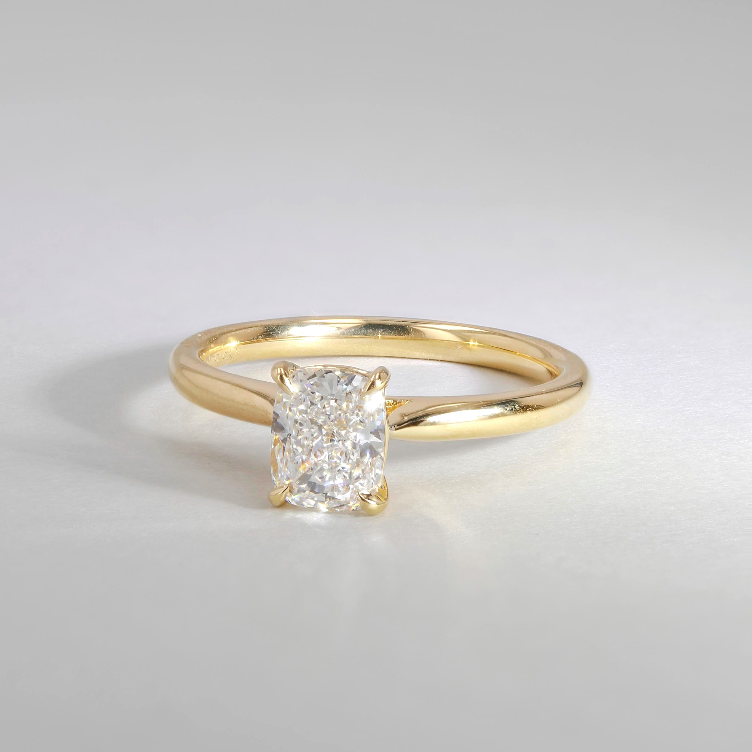 1.01ct Rio Cushion Diamond Solitaire Engagement Ring Image 4 La Mine d'Or Moncton, NB