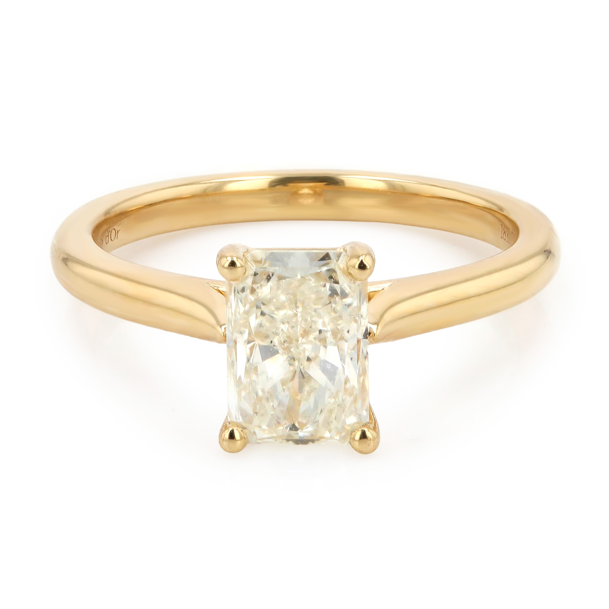 1.52ct Rio Radiant Diamond Solitaire Engagement Ring La Mine d'Or Moncton, NB