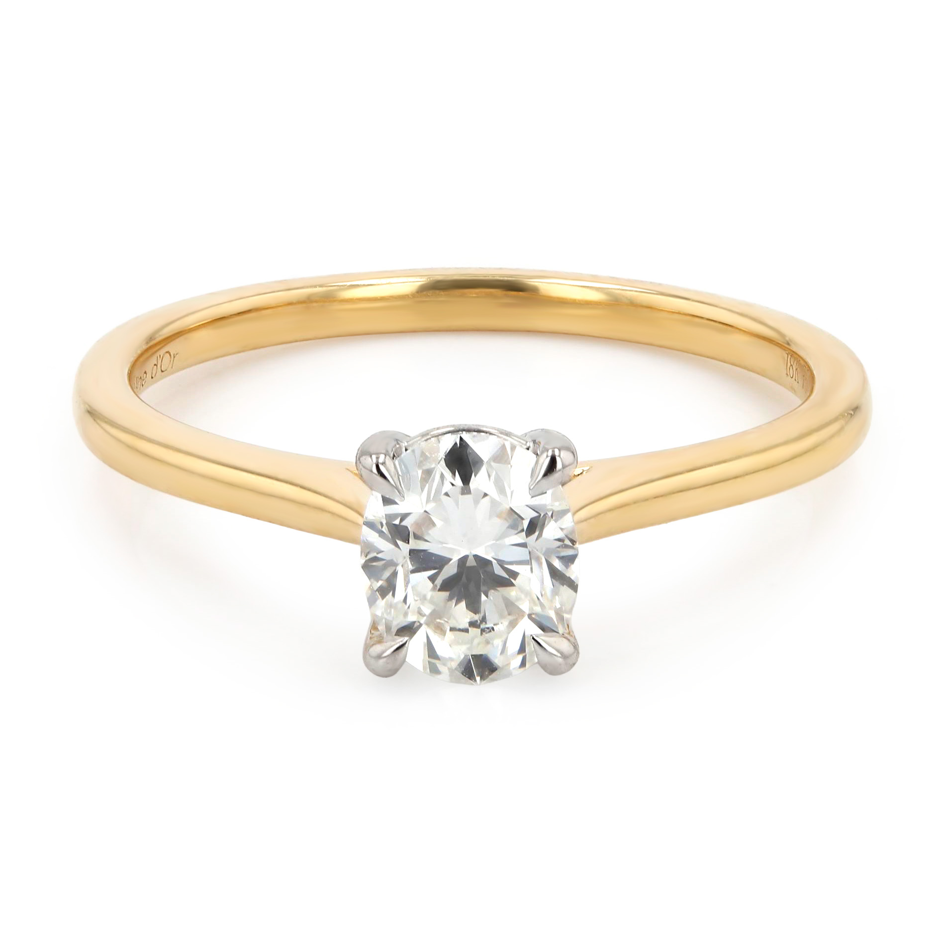 1.00tw Paris Radiant Diamond Engagement Ring La Mine d'Or Moncton, NB