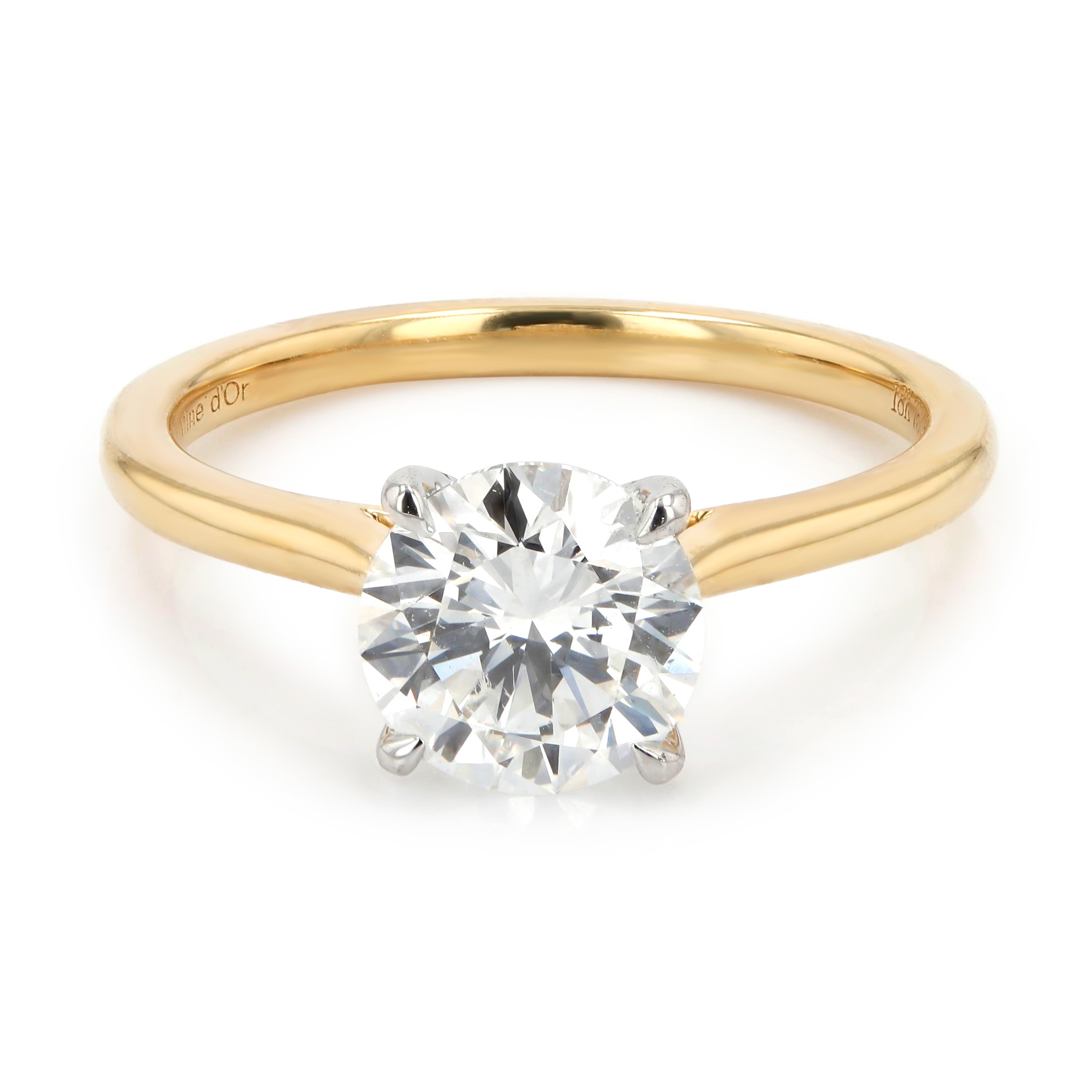 1.50ct Rio Round Brilliant Diamond Solitaire Engagement Ring La Mine d'Or Moncton, NB