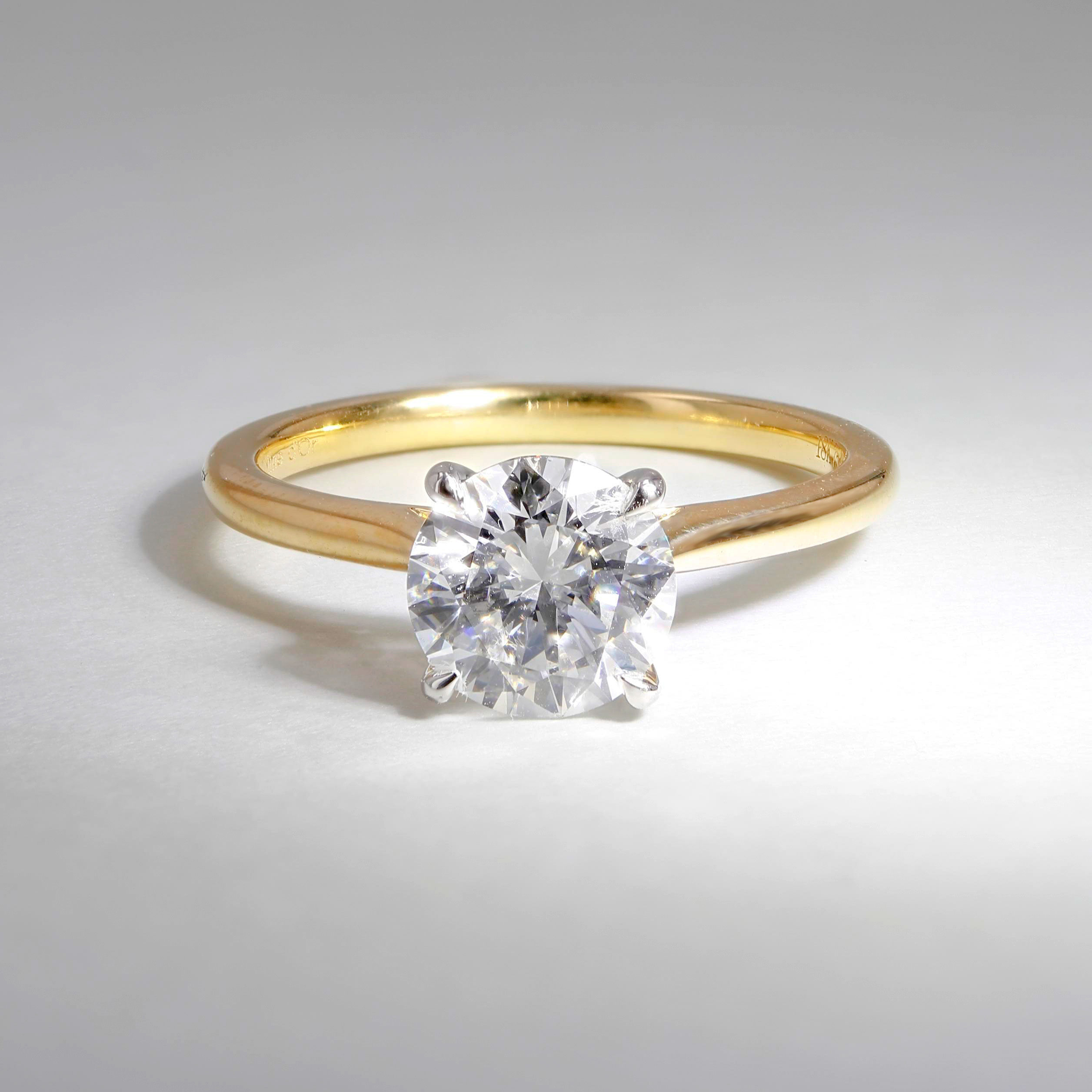 1.50ct Rio Round Brilliant Diamond Solitaire Engagement Ring Image 4 La Mine d'Or Moncton, NB