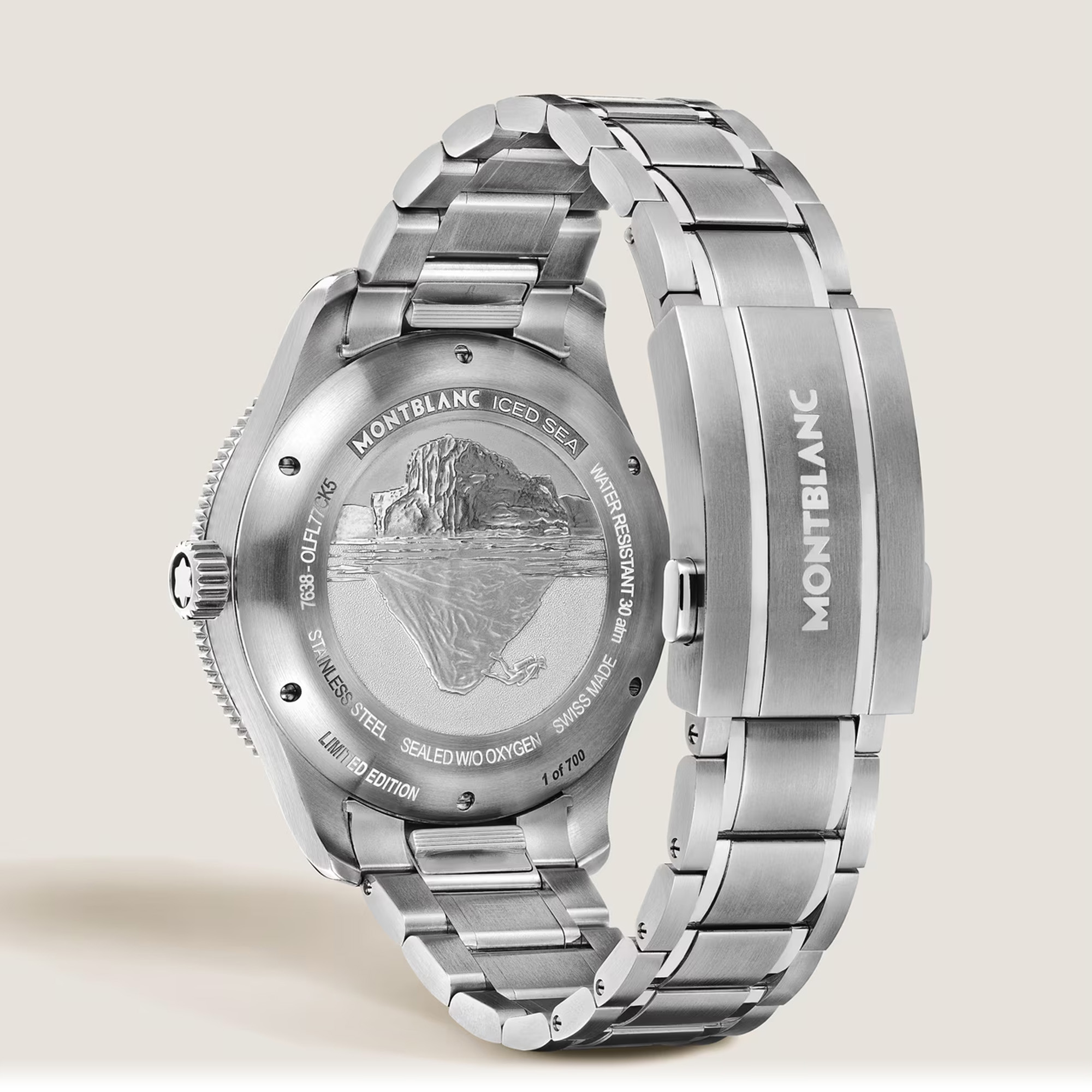 Montblanc Iced Sea Automatic Date 0 Oxygen Limited Edition Image 4 La Mine d'Or Moncton, NB