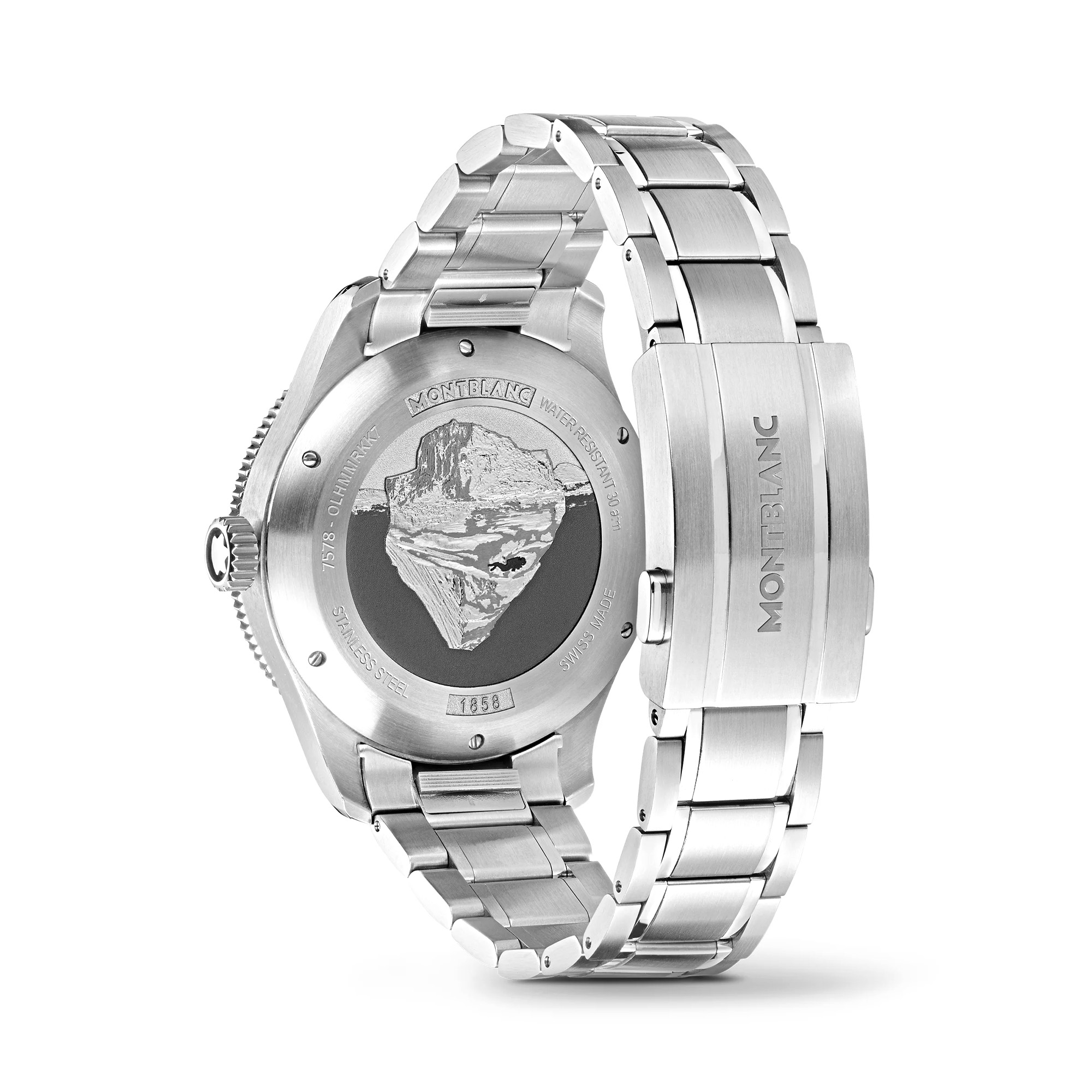 Montblanc 1858 Iced Sea Automatic Date Grey Dial 41mm Image 4 La Mine d'Or Moncton, NB