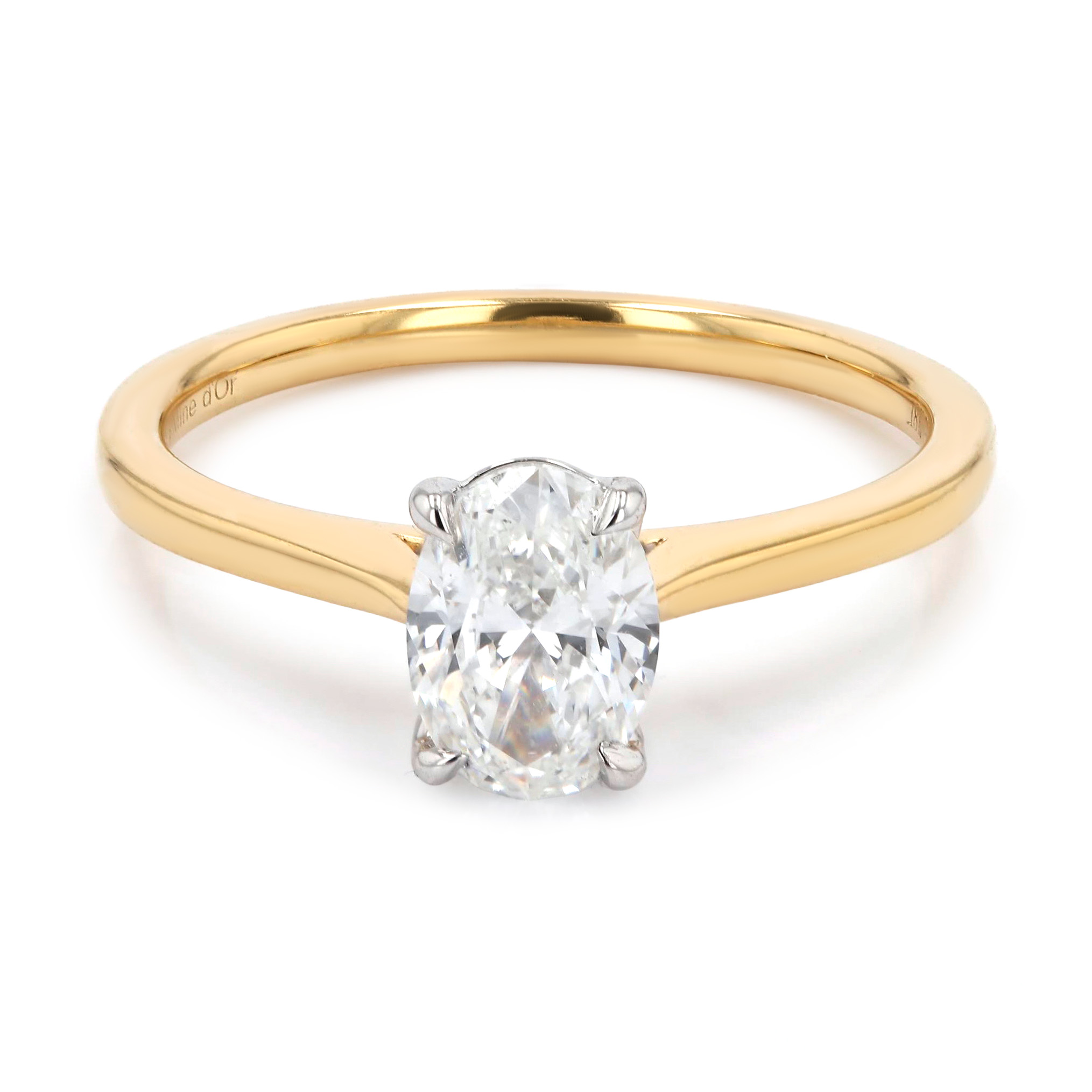 0.90ct Rio Oval Diamond Solitaire Engagement Ring La Mine d'Or Moncton, NB