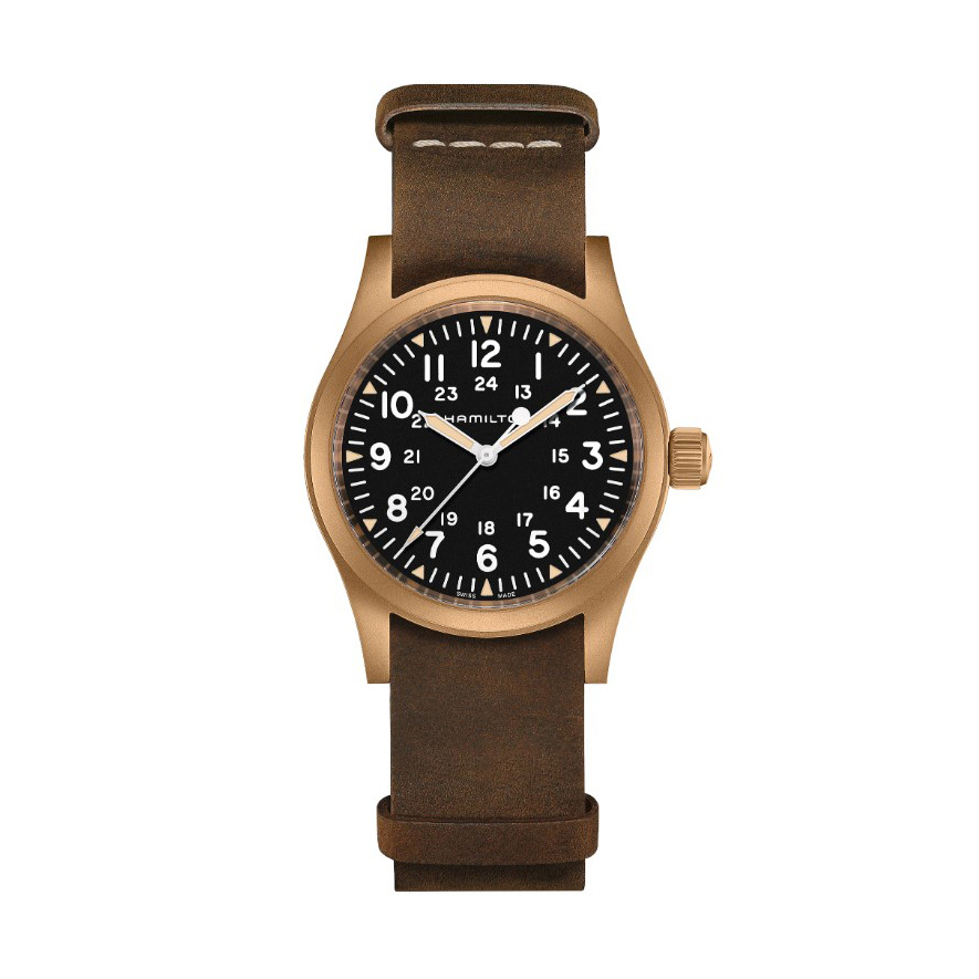 Hamilton Field Mechanical Bronze Black Dial 38mm La Mine d'Or Moncton, NB
