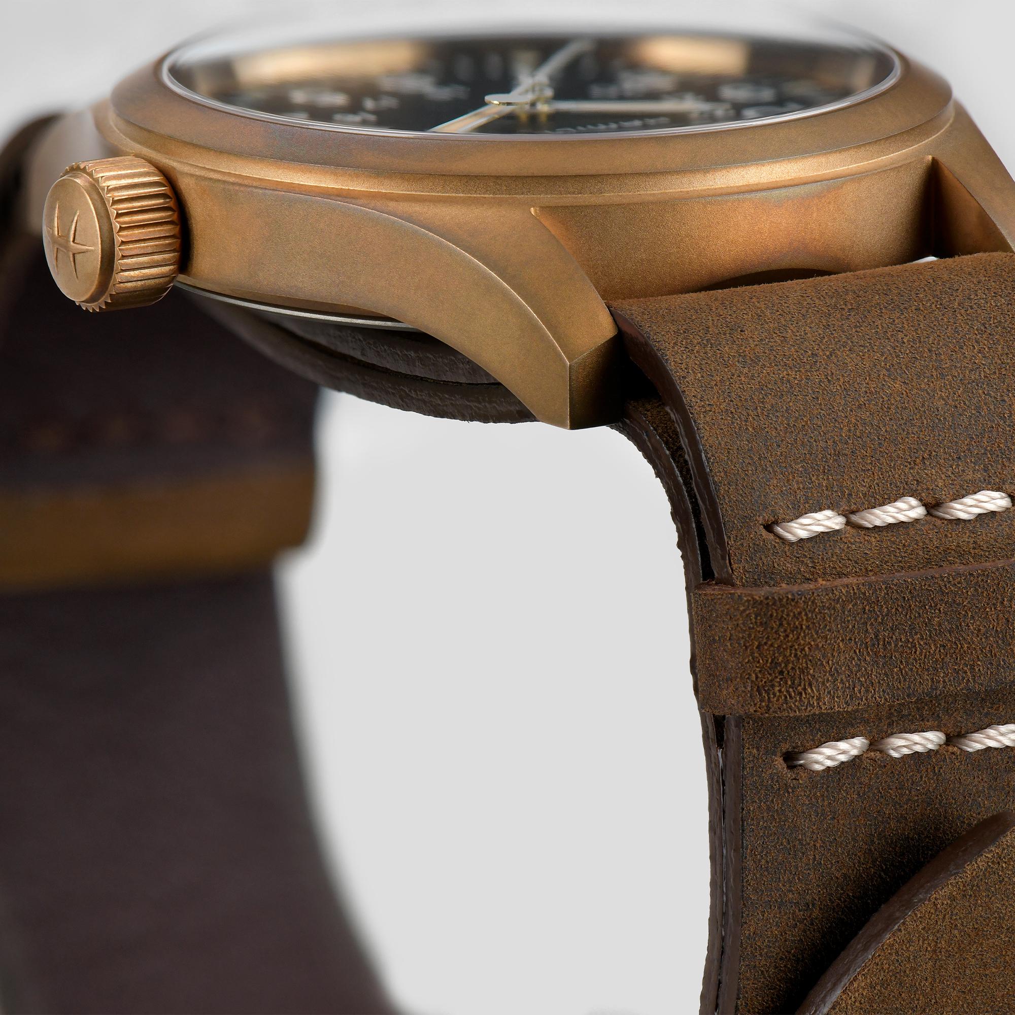 Hamilton Field Mechanical Bronze Black Dial 38mm Image 4 La Mine d'Or Moncton, NB
