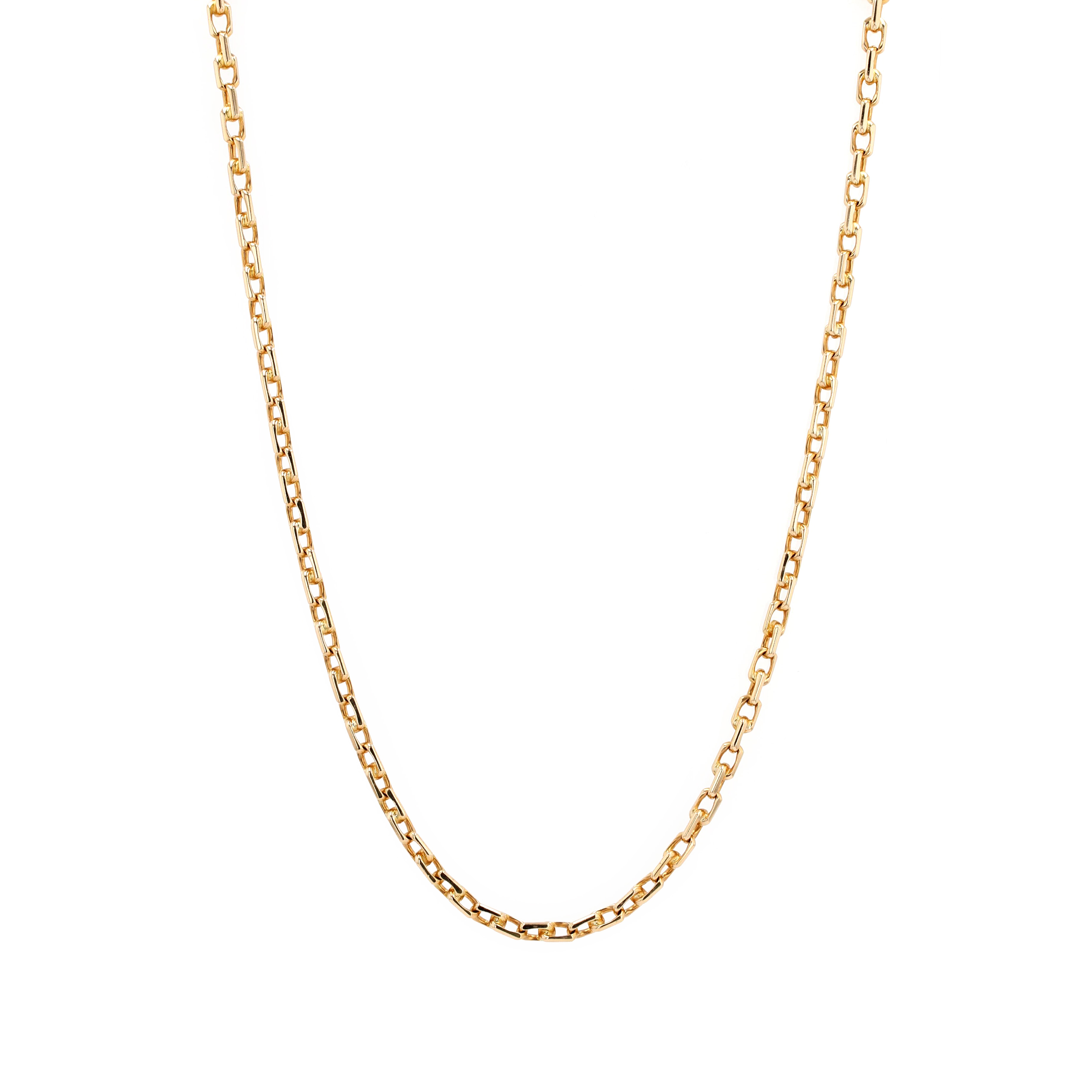 Estate 14kt Yellow Gold Heavy Link Chain 22" La Mine d'Or Moncton, NB