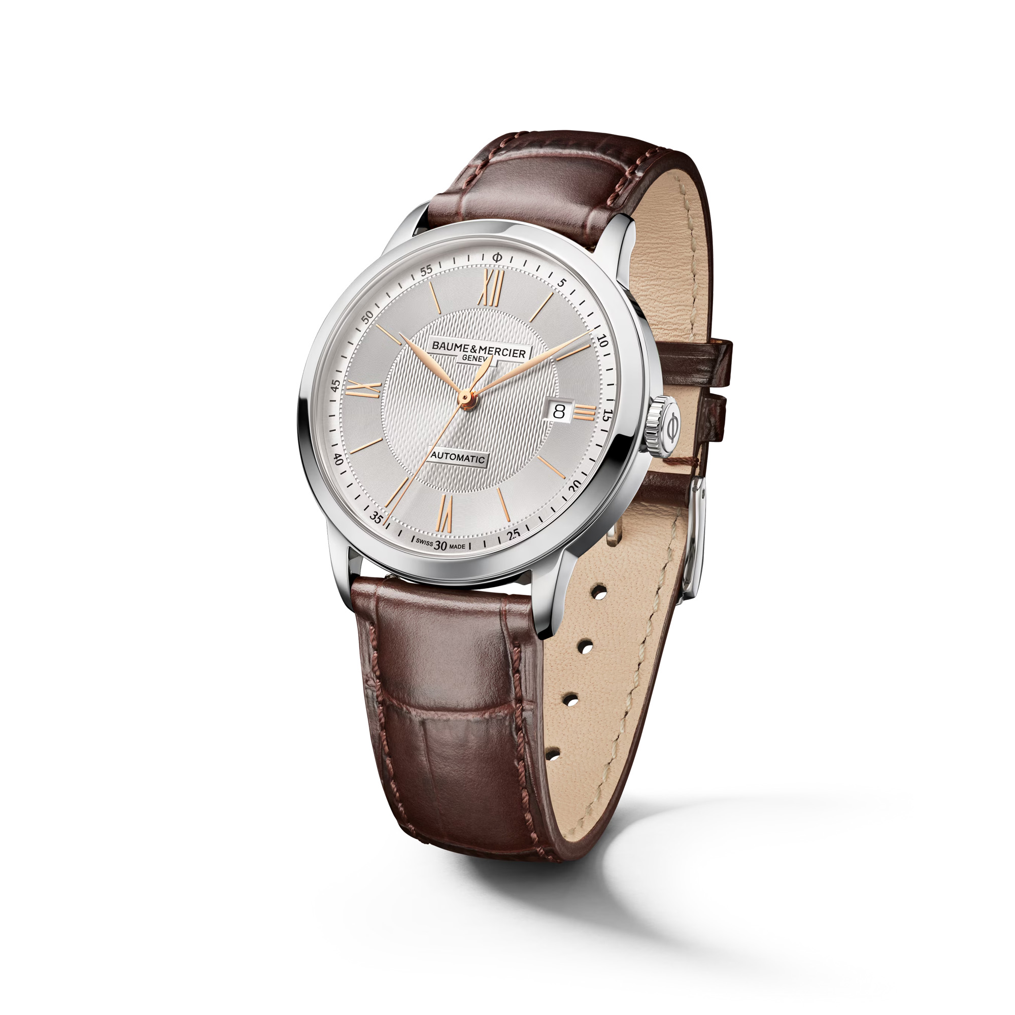 Baume & Mercier Classima Quartz Watch Silver Dial 40mm Image 4 La Mine d'Or Moncton, NB