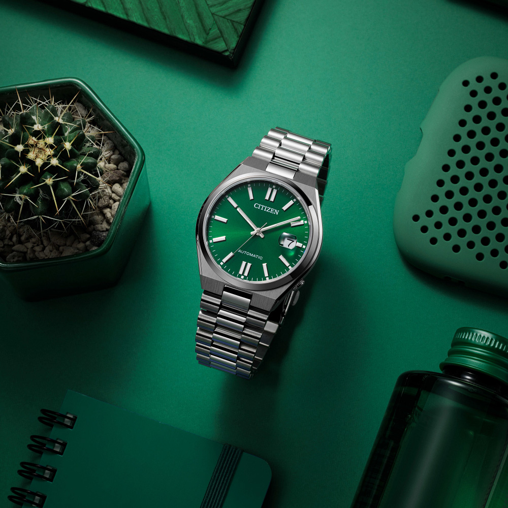 Citizen Tsuyosa Automatic Watch Green Dial 40mm Image 4 La Mine d'Or Moncton, NB
