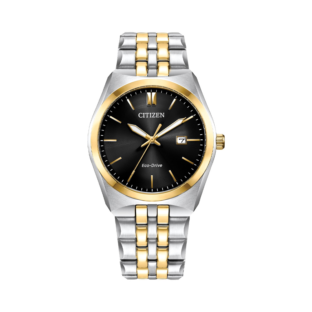 Citizen Eco-Drive Corso Watch Black Dial 40mm La Mine d'Or Moncton, NB
