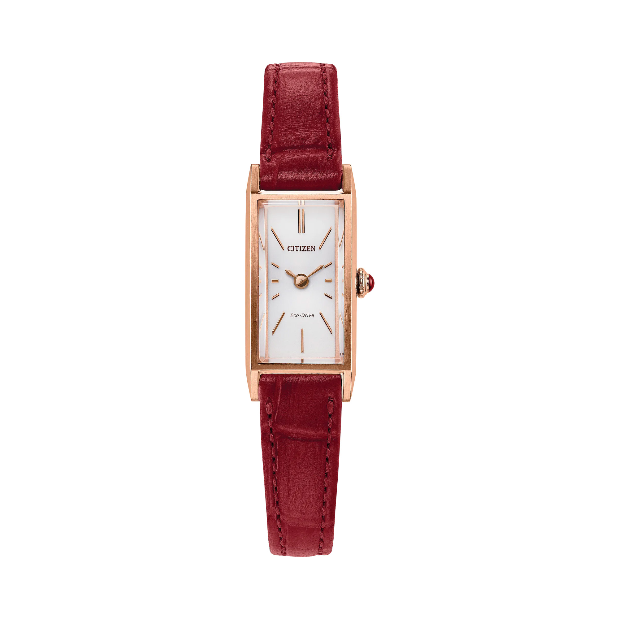 Citizen Eco-Drive Fio Rose Gold-Tone Classic Watch White Dial La Mine d'Or Moncton, NB