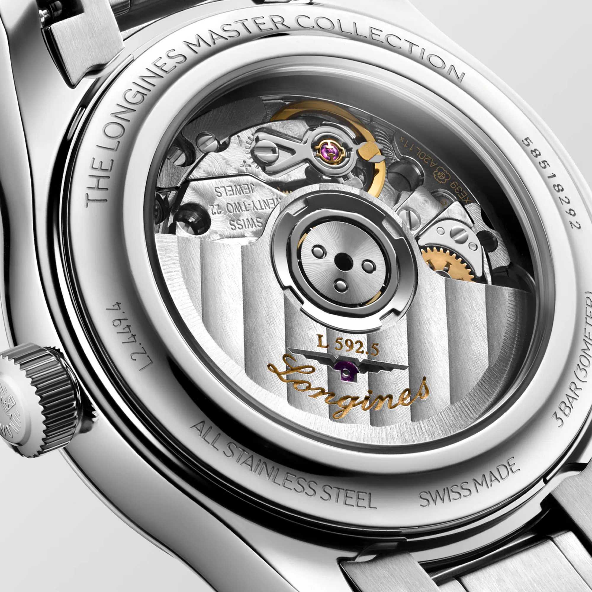 Longines Master Collection Mother of Pearl Automatic 30mm Image 3 La Mine d'Or Moncton, NB