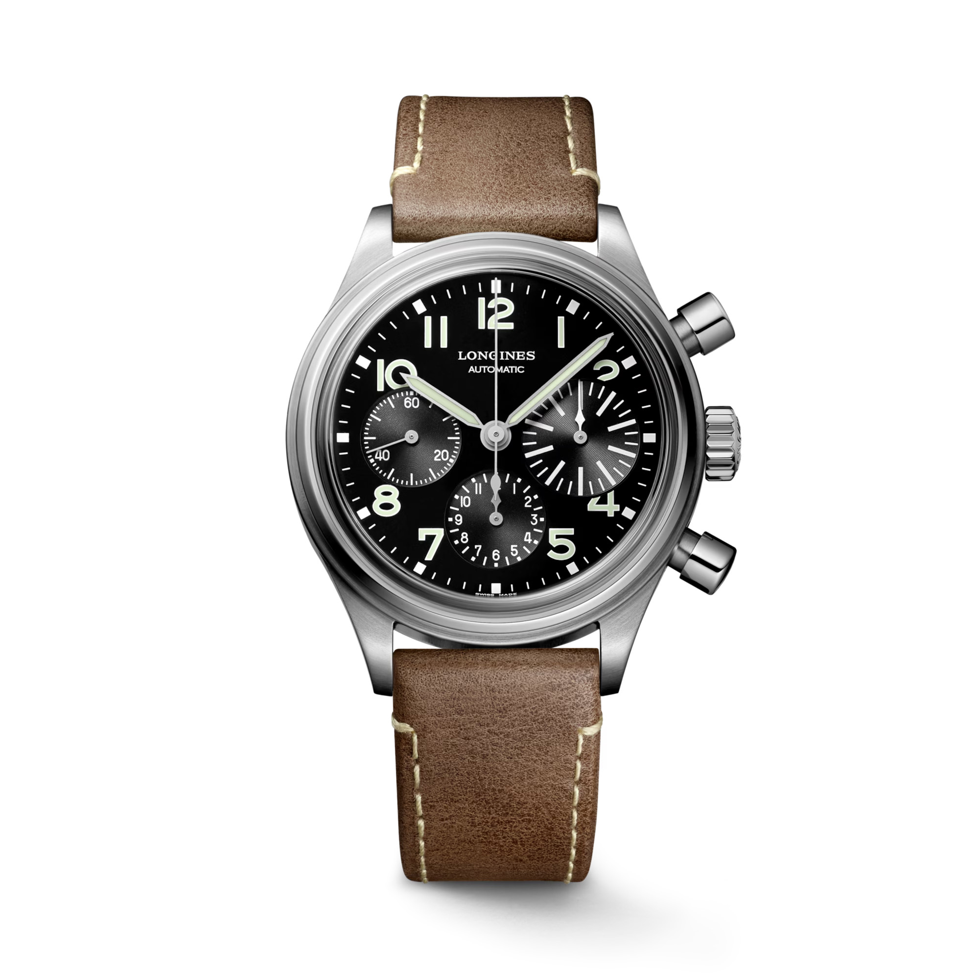 Longines Avigation Bigeye Automatic Chrono Black Dial 41mm La Mine d'Or Moncton, NB