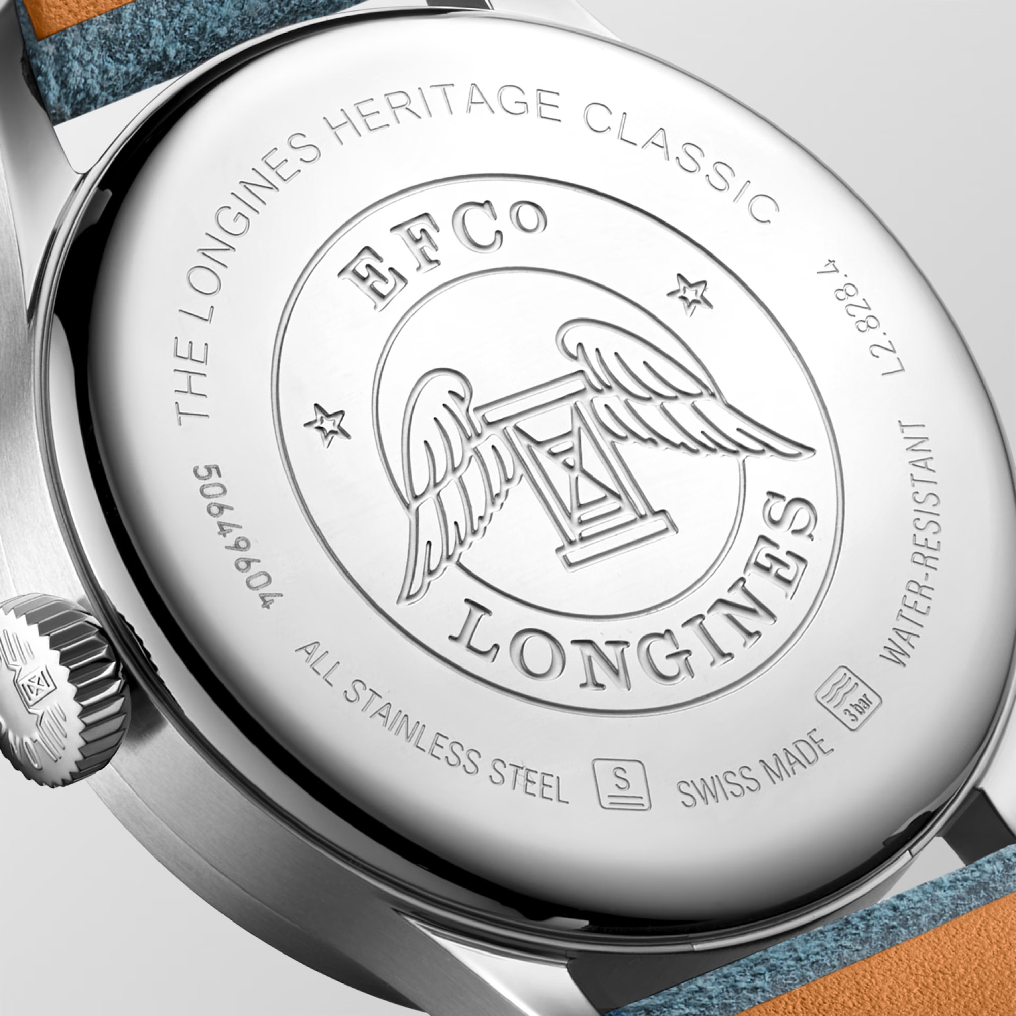 Longines Heritage Sector Dial Automatic Ivory Dial 38.5mm Image 3 La Mine d'Or Moncton, NB