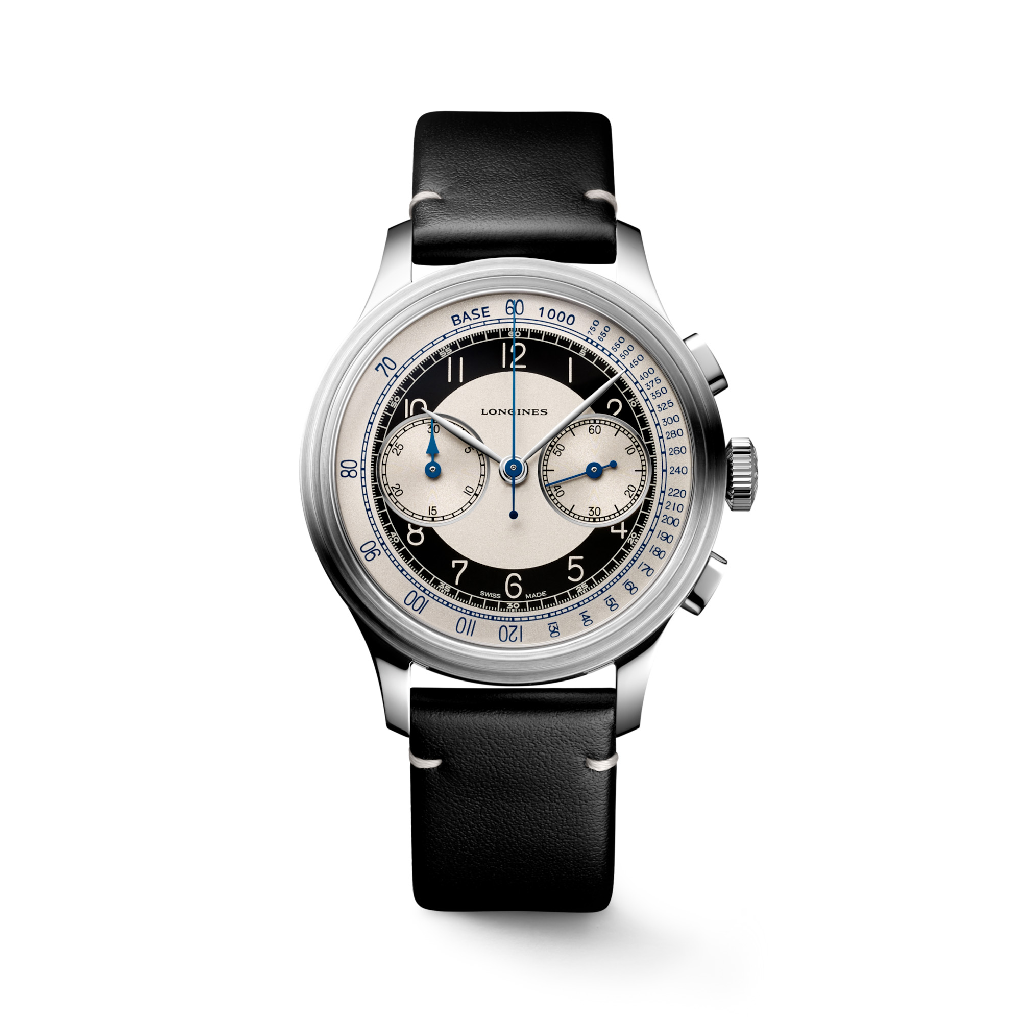 Longines Heritage Tuxedo Automatic Chronograph Ivory Dial 40mm La Mine d'Or Moncton, NB