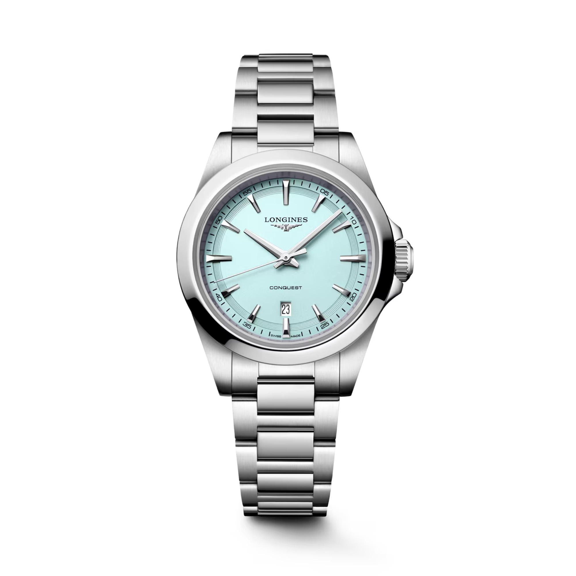 Longines Conquest Quartz Mint Blue Dial 30mm La Mine d'Or Moncton, NB