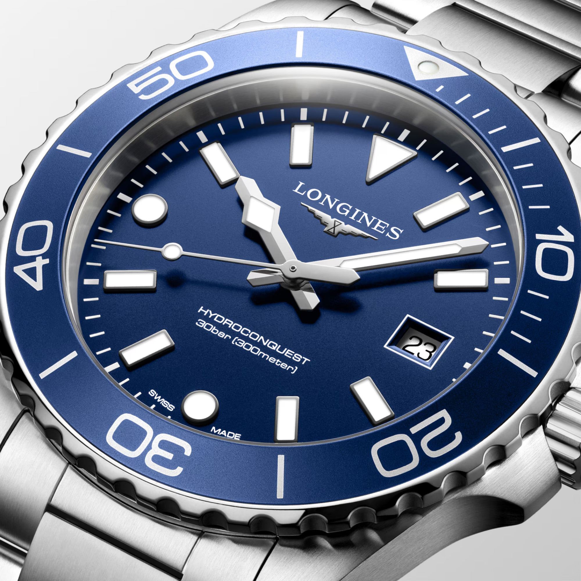 Longines Hydroconquest Quartz Blue Dial 42mm Image 2 La Mine d'Or Moncton, NB