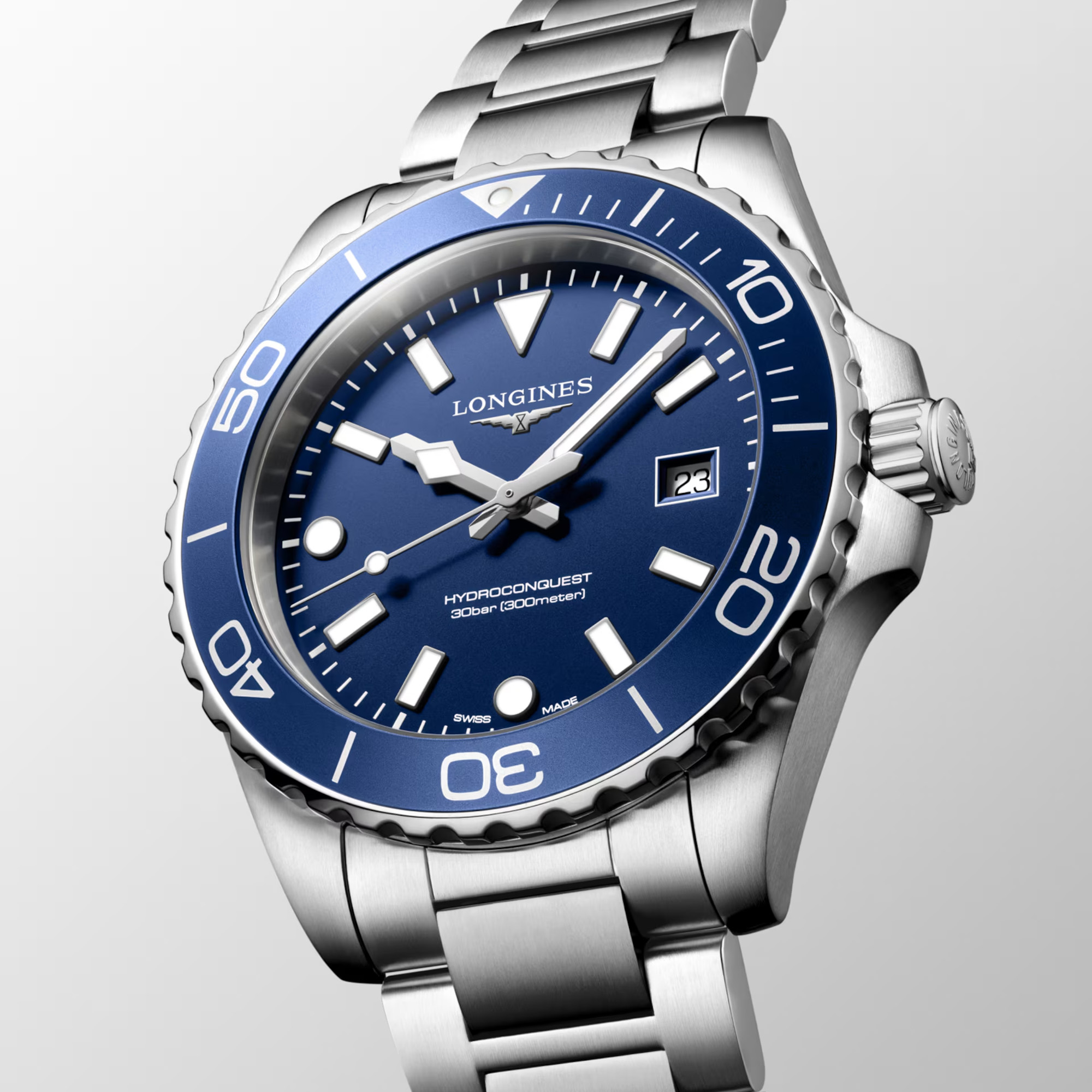 Longines Hydroconquest Quartz Blue Dial 42mm Image 4 La Mine d'Or Moncton, NB