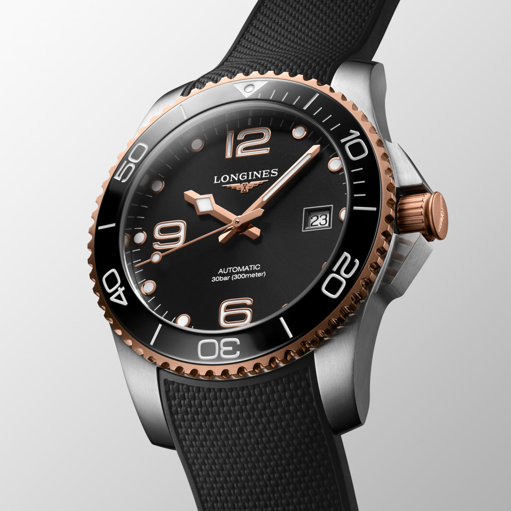 Longines Hydroconquest Automatic Black Dial 41mm Image 4 La Mine d'Or Moncton, NB