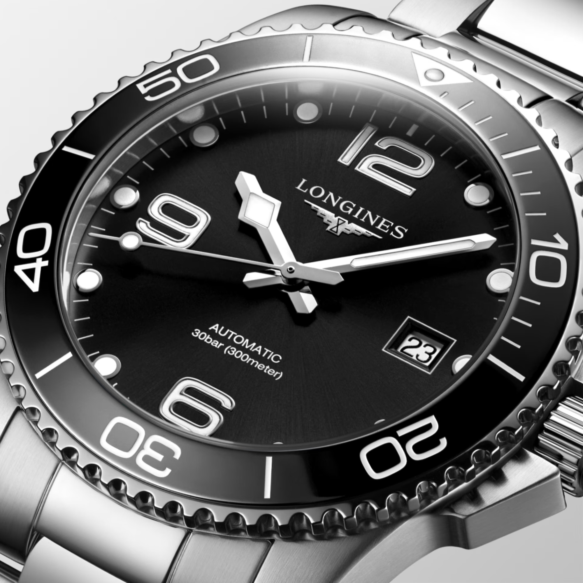 Longines Hydroconquest Automatic Black Dial 41mm Image 2 La Mine d'Or Moncton, NB
