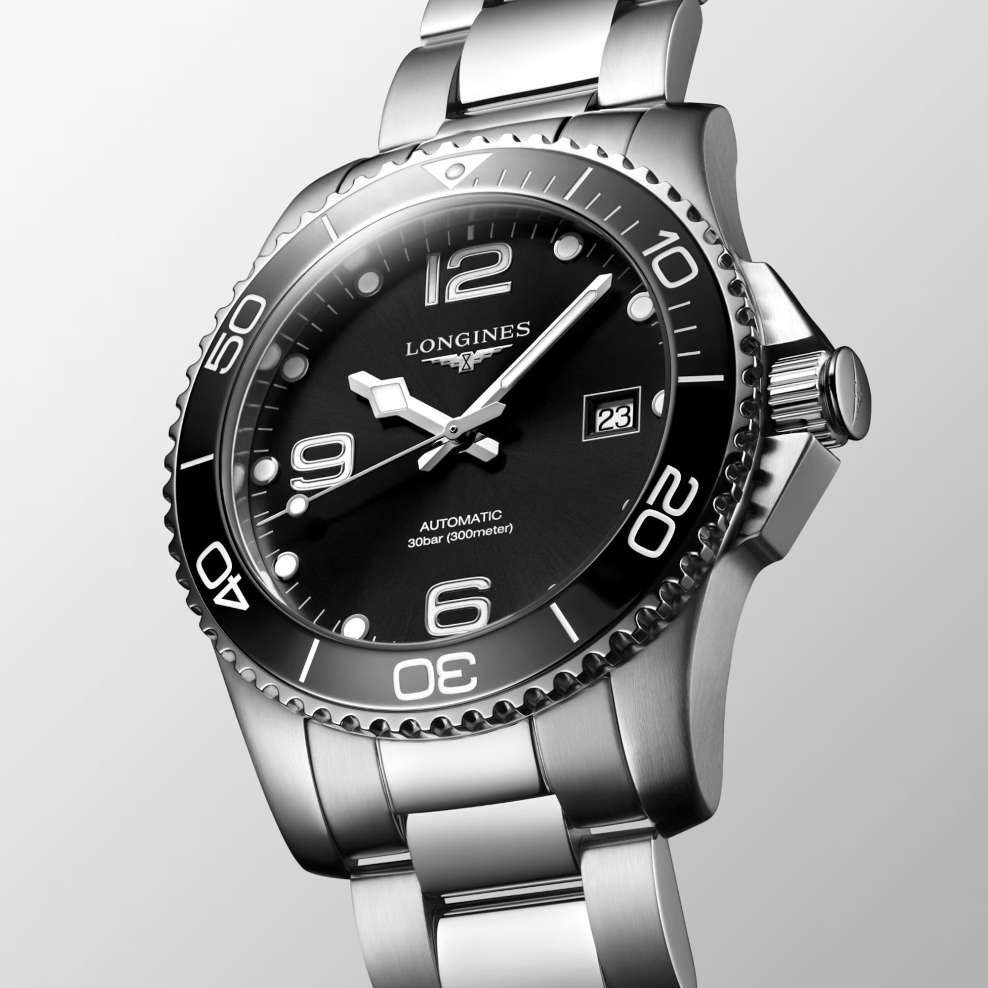 Longines Hydroconquest Automatic Black Dial 41mm Image 4 La Mine d'Or Moncton, NB