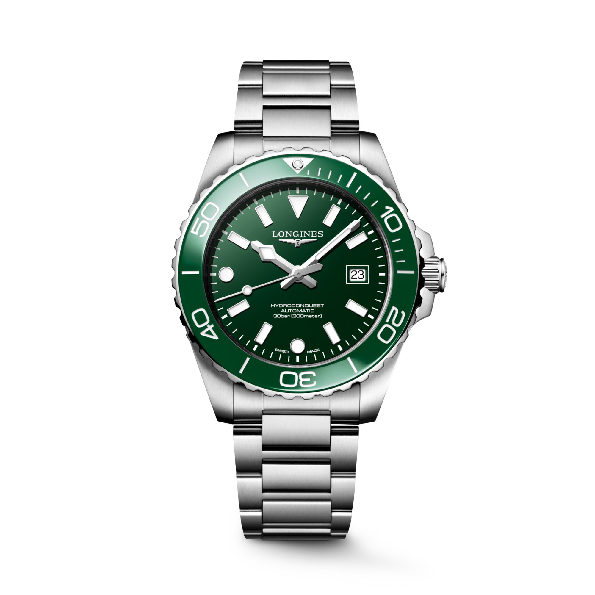 Longines Hydroconquest Automatic Green Dial 42mm La Mine d'Or Moncton, NB
