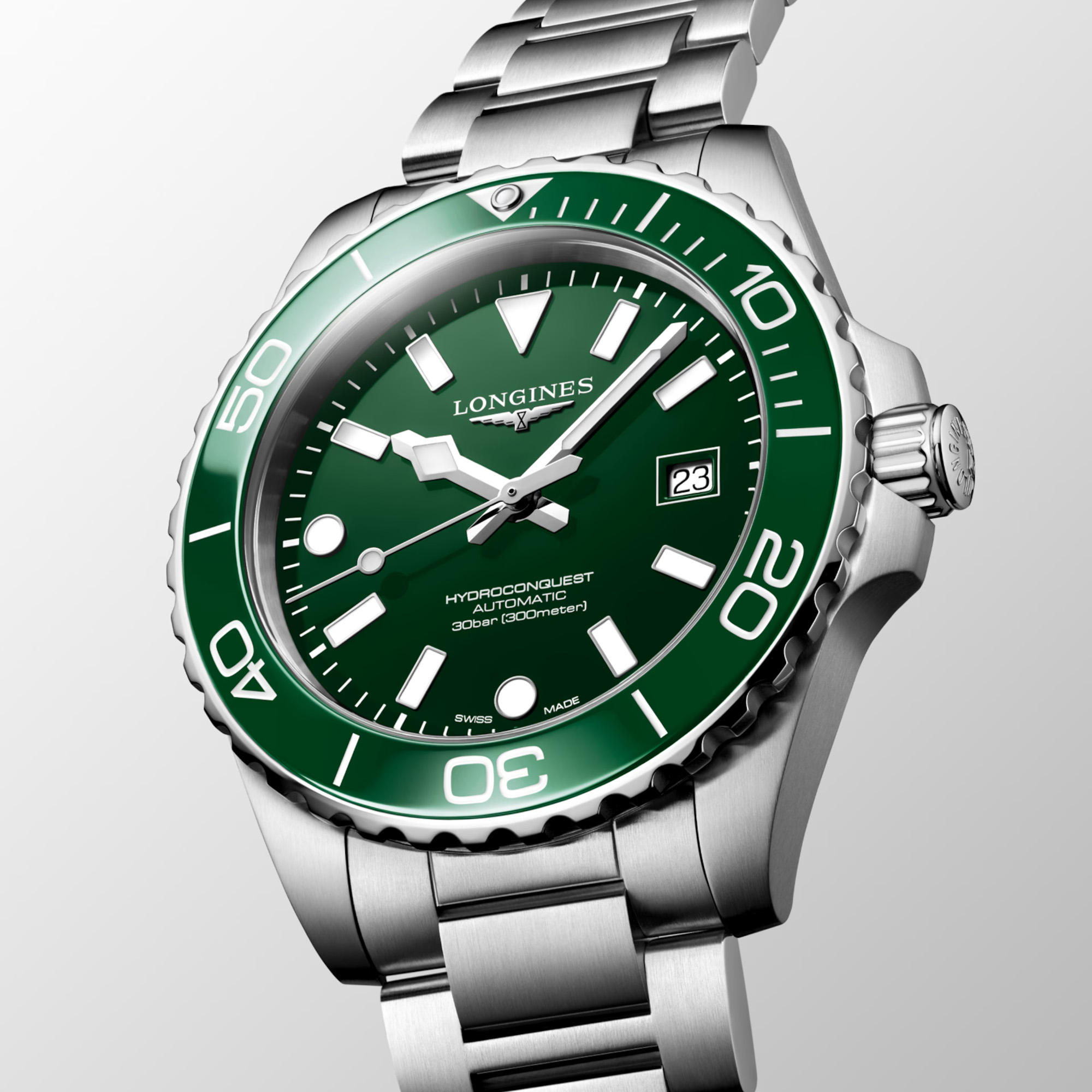 Longines Hydroconquest Automatic Green Dial 42mm Image 4 La Mine d'Or Moncton, NB