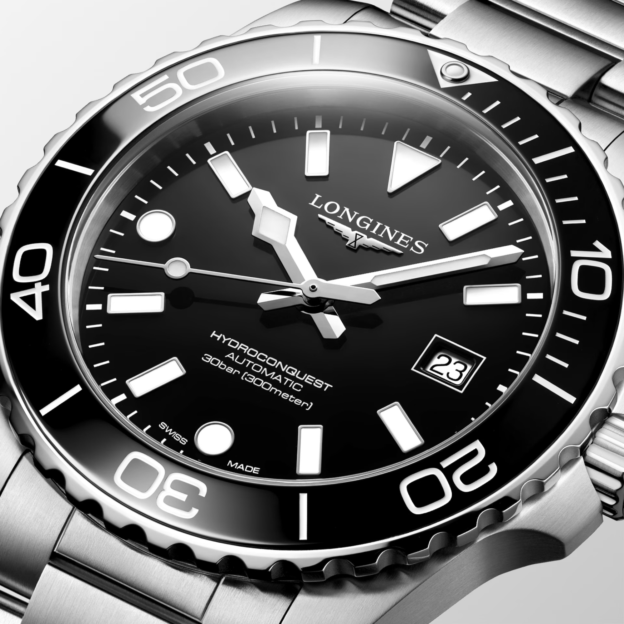 Longines Hydroconquest Automatic Black Dial 42mm Image 2 La Mine d'Or Moncton, NB