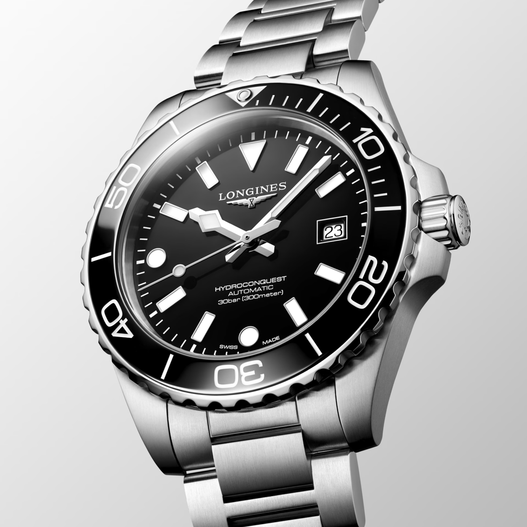 Longines Hydroconquest Automatic Black Dial 42mm Image 4 La Mine d'Or Moncton, NB