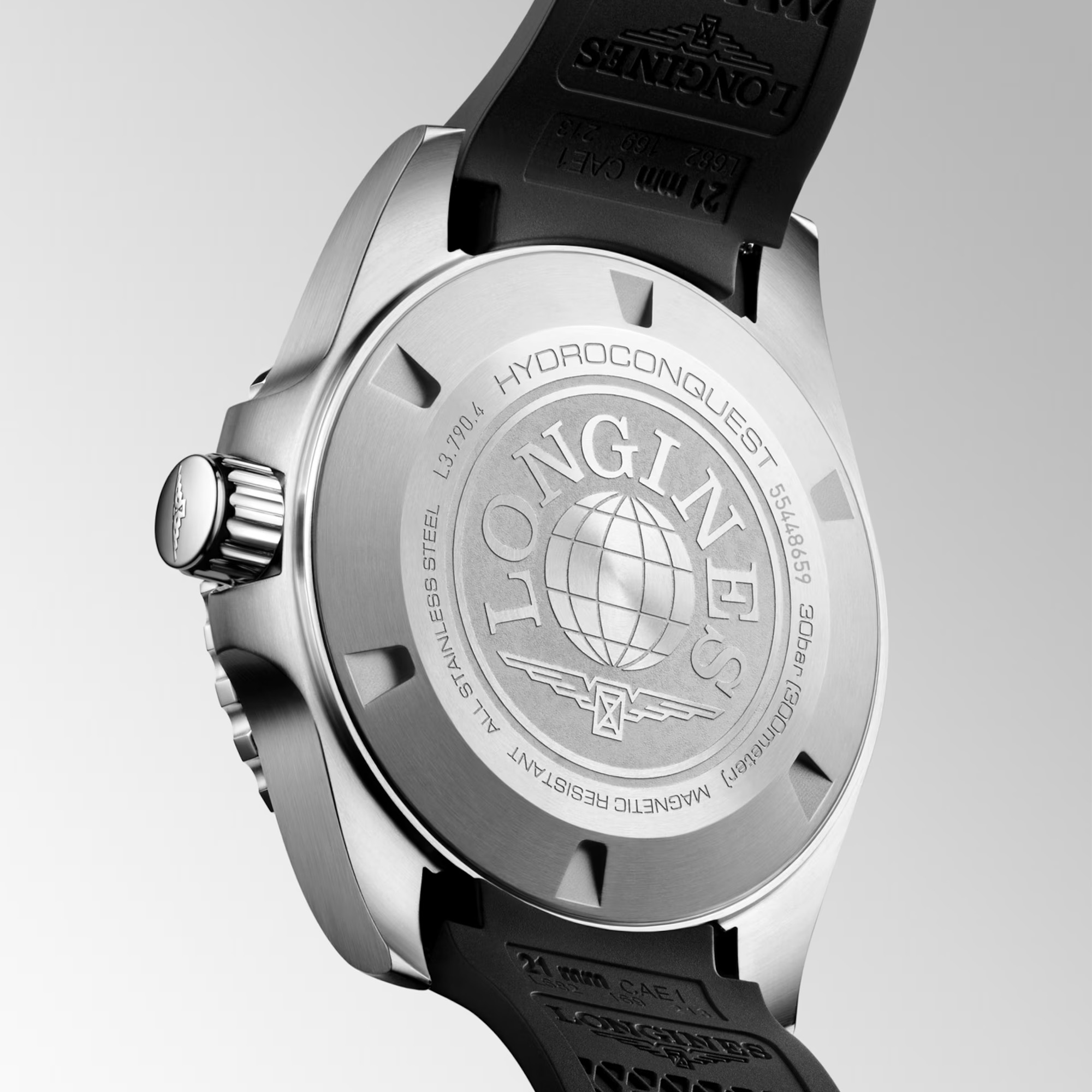 Longines Hydroconquest GMT Automatic Black Dial 41mm Image 5 La Mine d'Or Moncton, NB