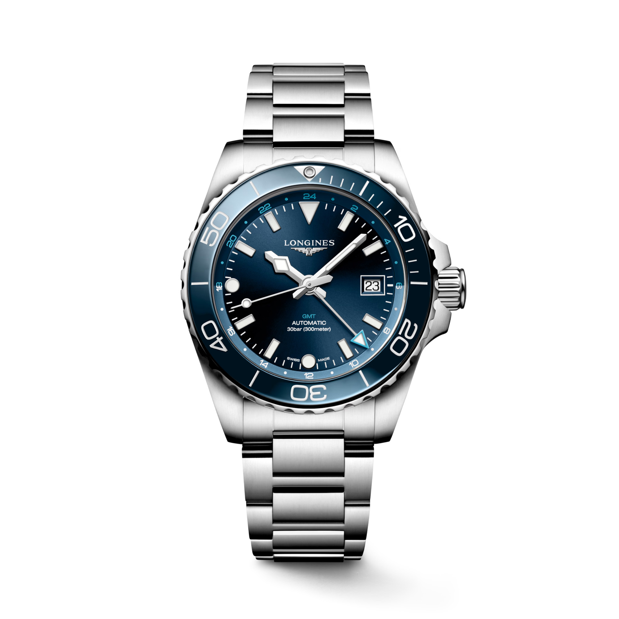 Longines Hydroconquest GMT Automatic Blue Dial 41mm La Mine d'Or Moncton, NB