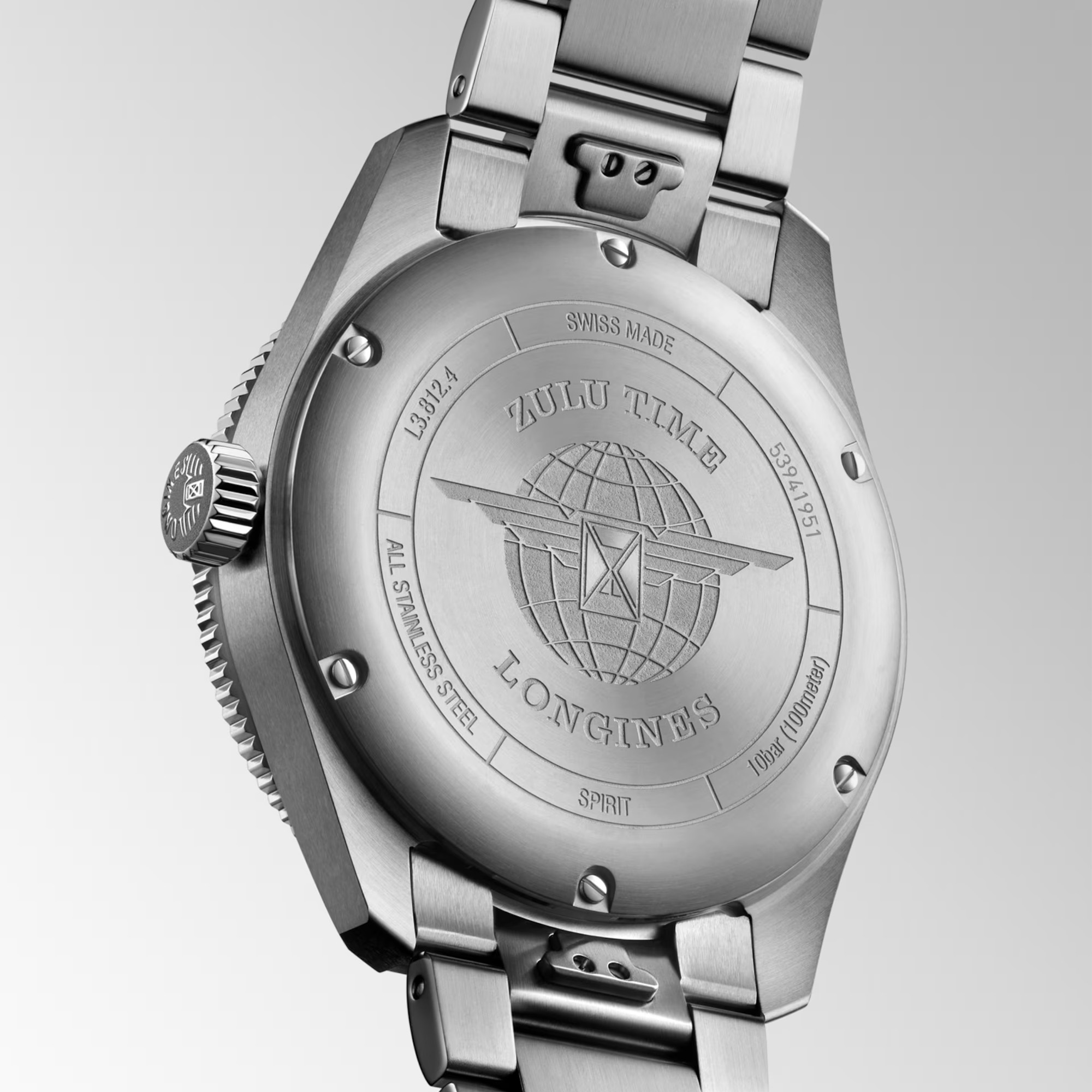 Longines Spirit ZULU Time Automatic Blue Dial 42mm Image 5 La Mine d'Or Moncton, NB