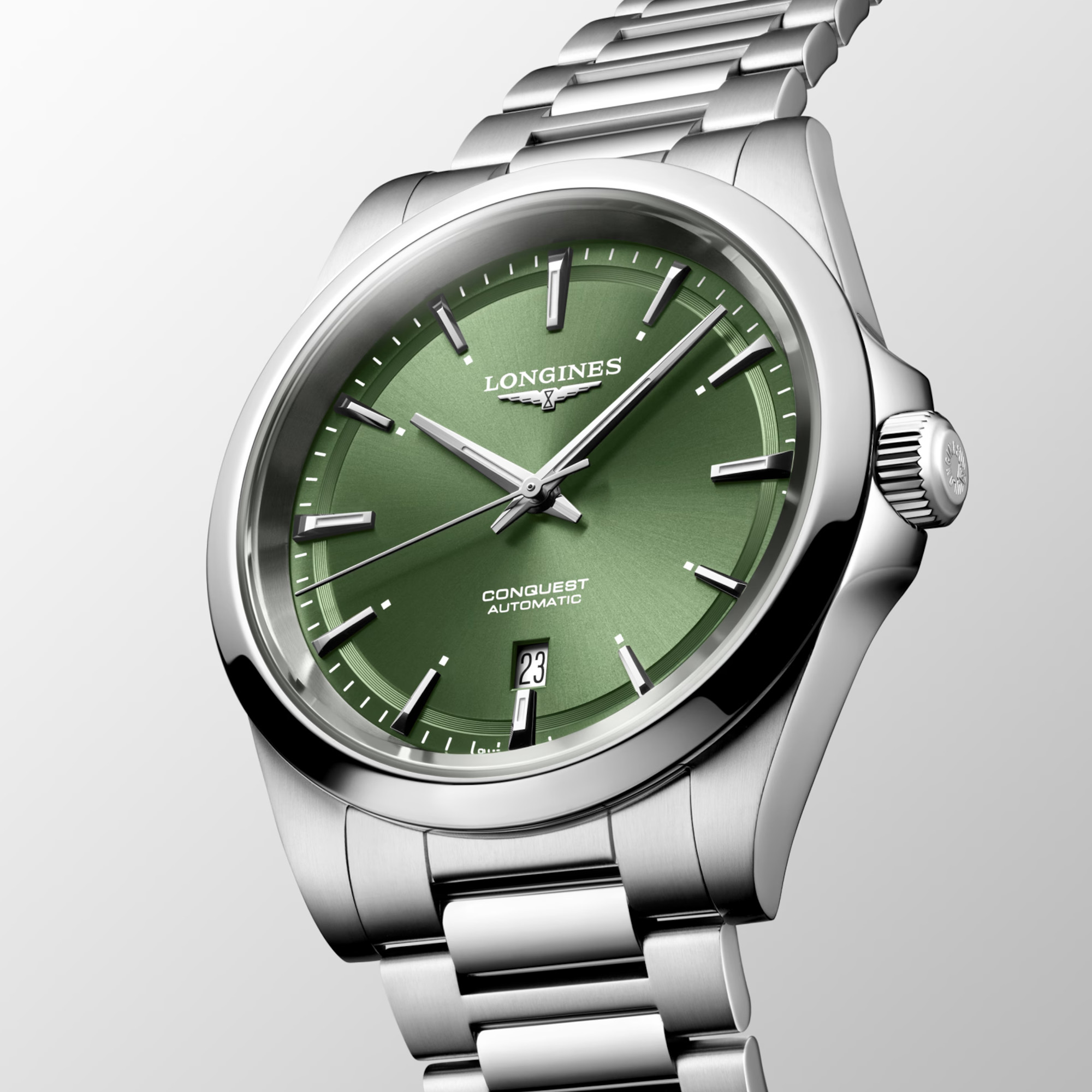 Longines Conquest Automatic Green Dial 41mm Image 4 La Mine d'Or Moncton, NB