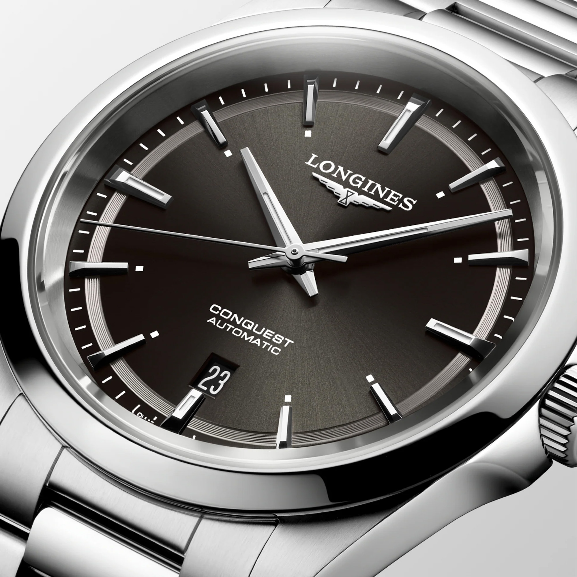 Longines Conquest Automatic Black Dial 41mm Image 2 La Mine d'Or Moncton, NB