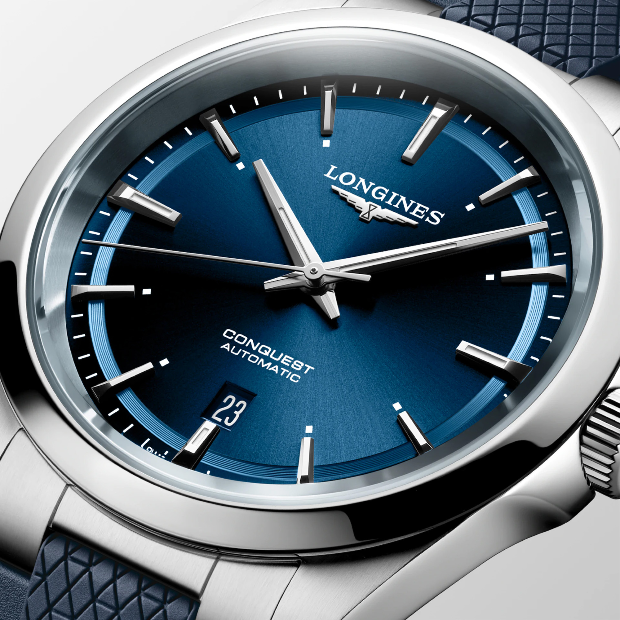 Longines Conquest Automatic Blue Dial 41mm Image 2 La Mine d'Or Moncton, NB