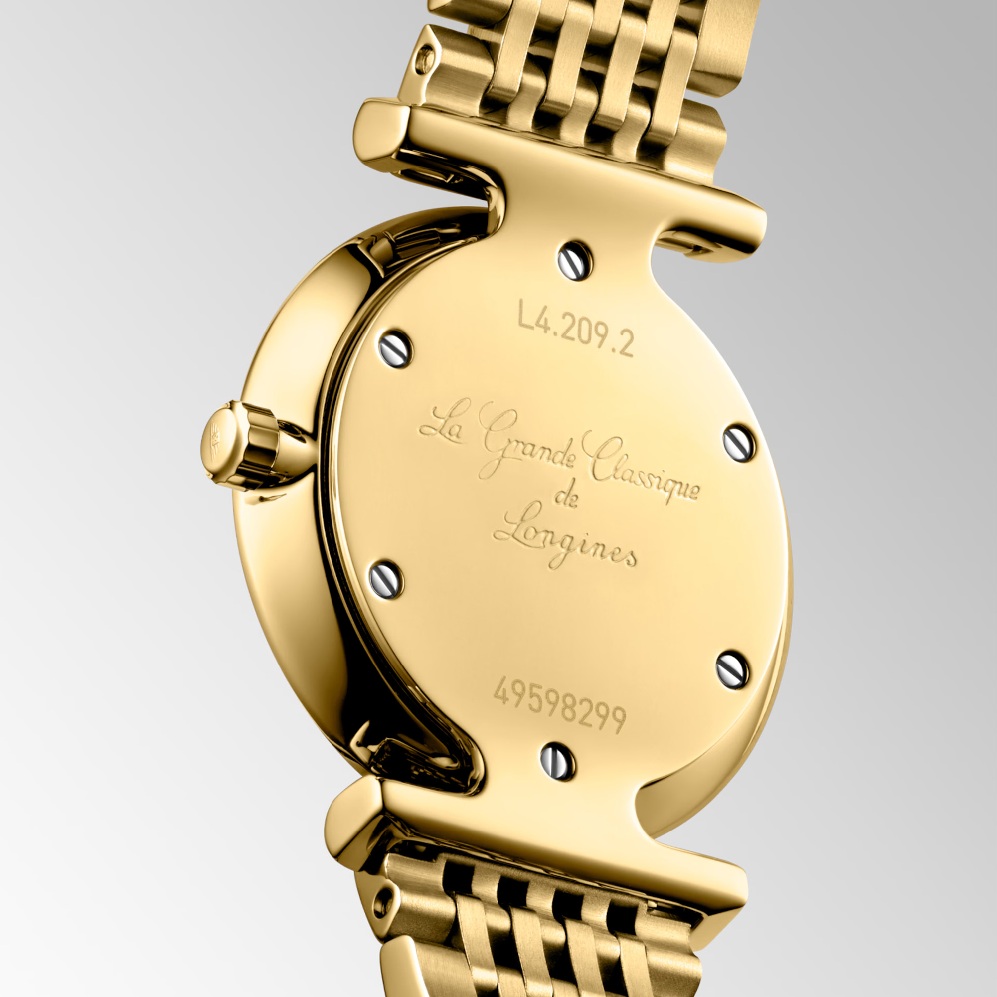 Longines La Grande Classique Quartz Diamond Gilt Dial 24mm Image 5 La Mine d'Or Moncton, NB