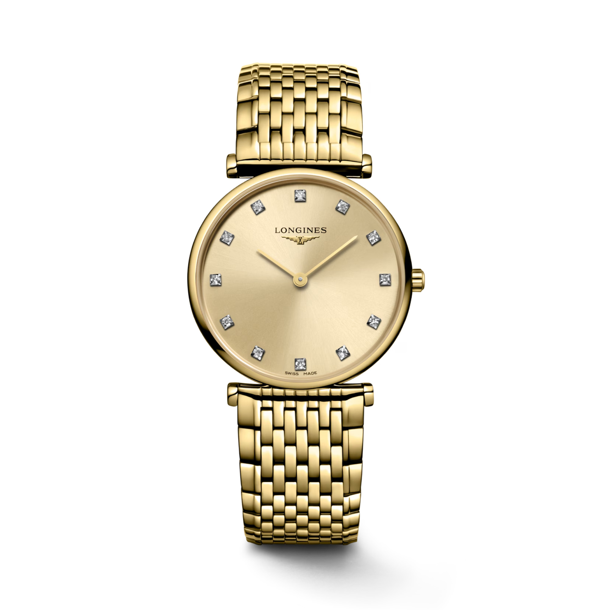 Longines La Grande Classique Quartz Diamond Gilt Dial 29mm La Mine d'Or Moncton, NB