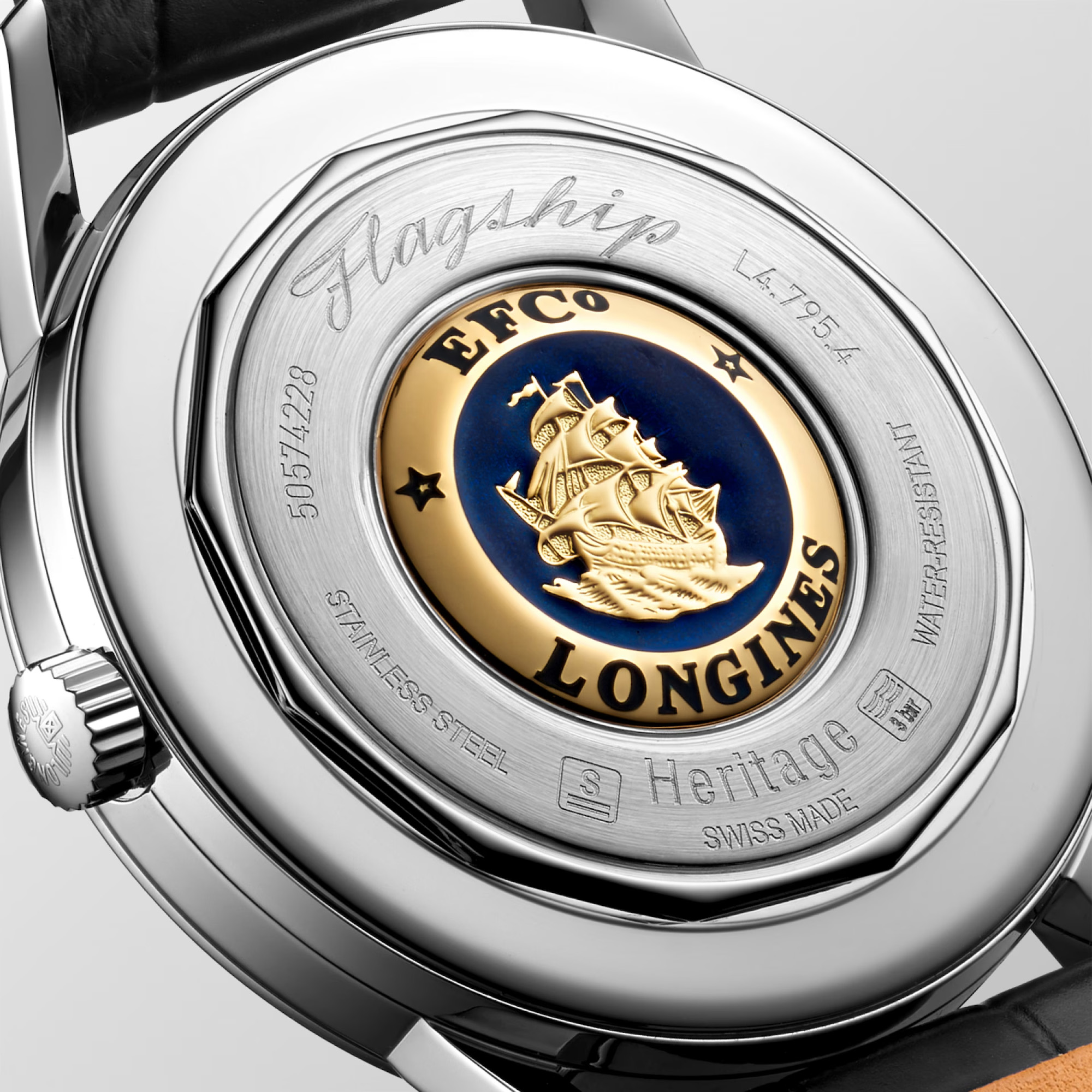 Longines Flagship Heritage Automatic Ivory Dial 38.5mm Image 3 La Mine d'Or Moncton, NB