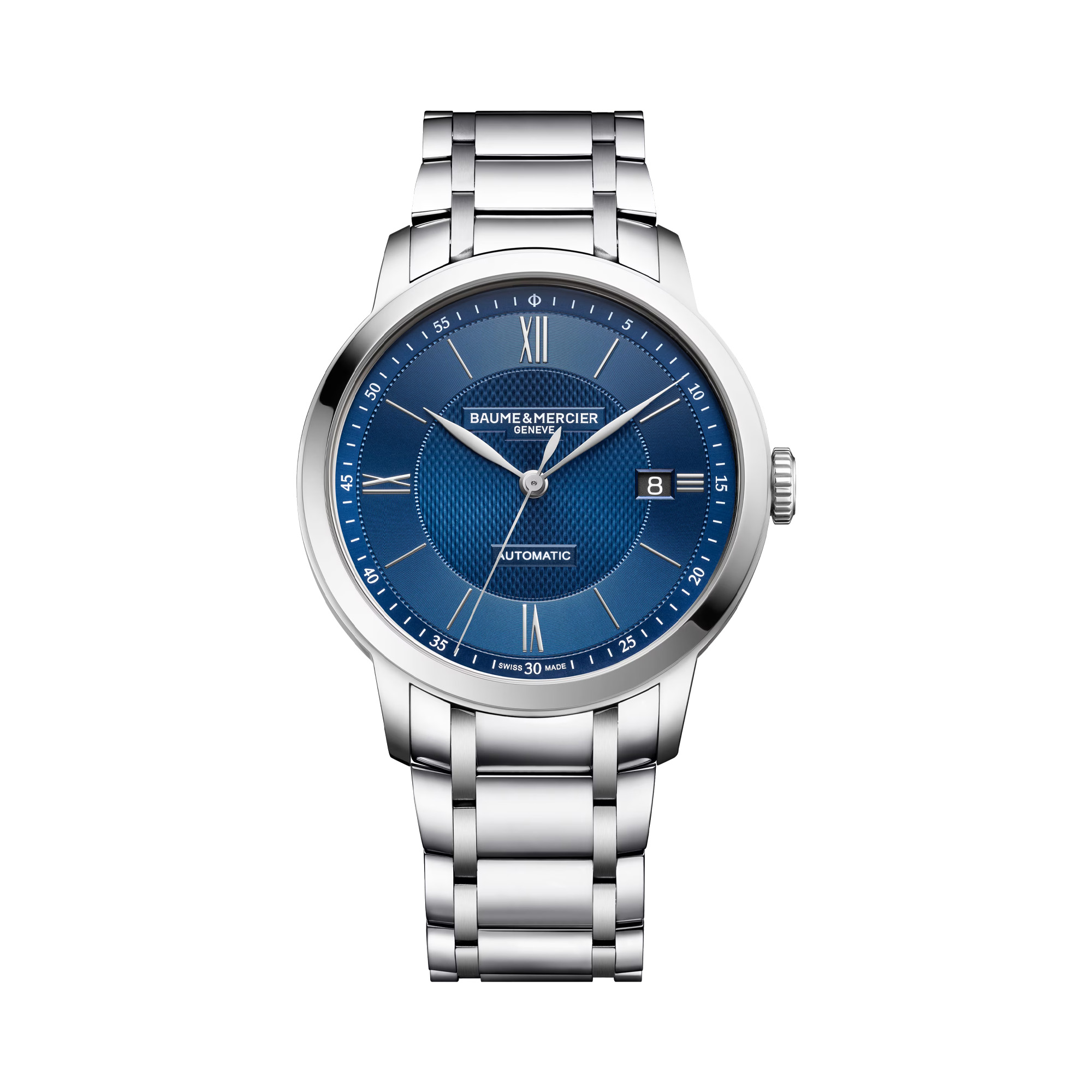 Baume & Mercier Classima Automatic Blue Dial 40mm La Mine d'Or Moncton, NB