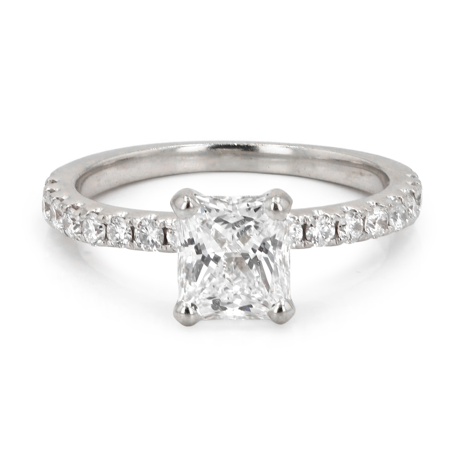 Estate 2.16tw Diamond Engagement Ring & Diamond Band Wedding Set La Mine d'Or Moncton, NB