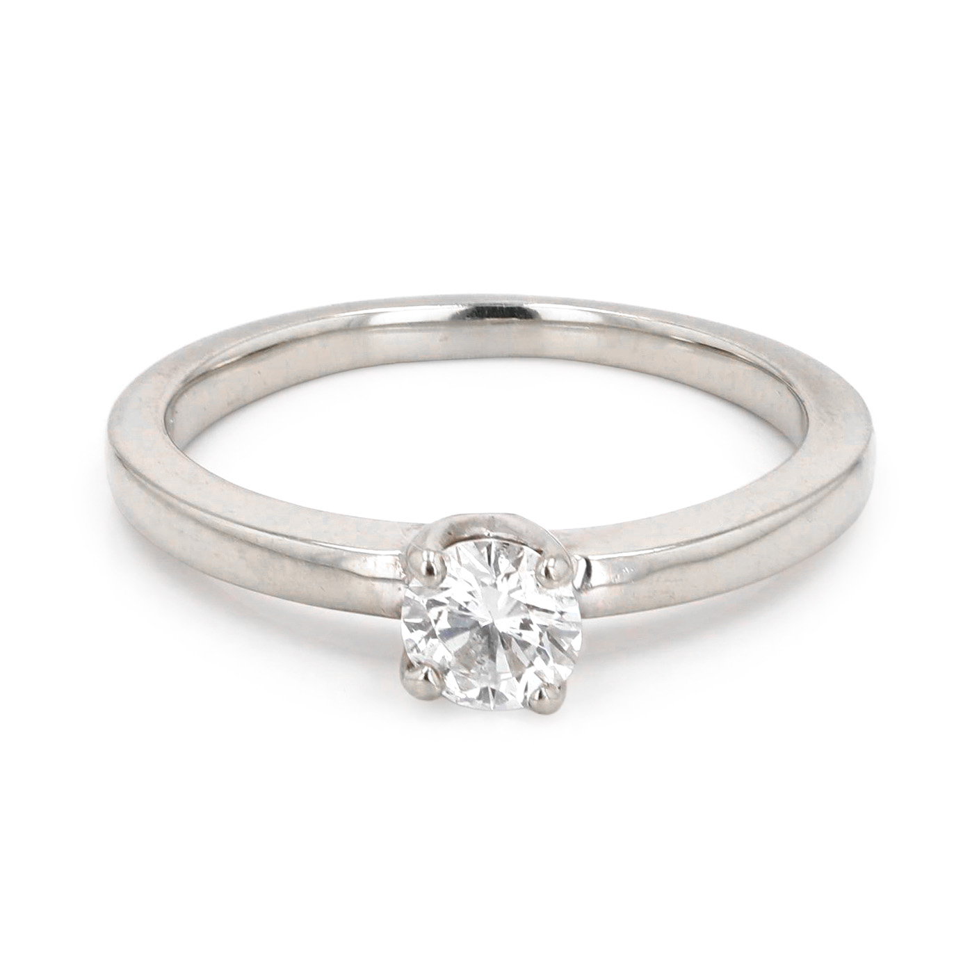 Estate Diamond Solitaire Engagement Ring La Mine d'Or Moncton, NB