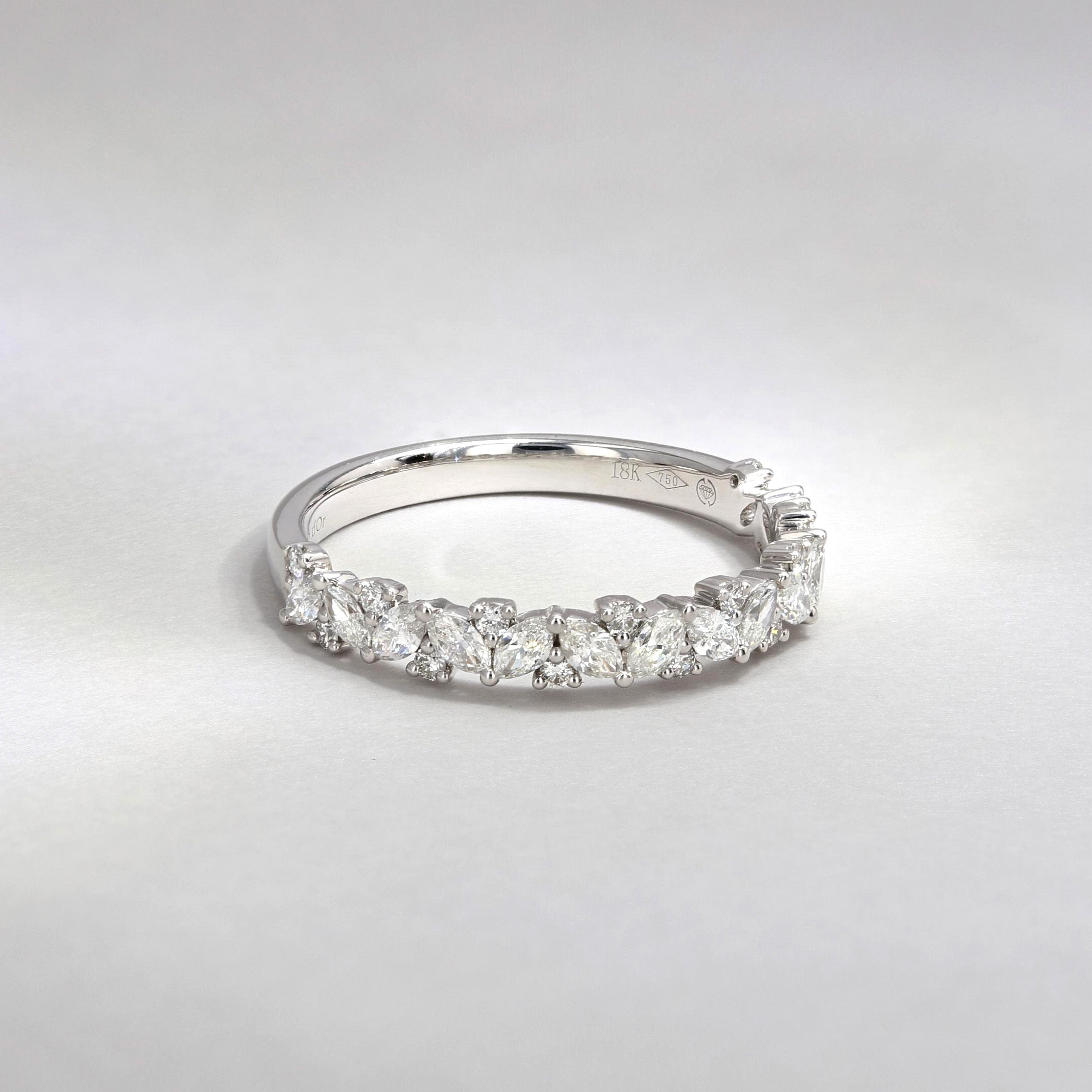 0.60tw Together Diamond Cluster Wedding Band Image 3 La Mine d'Or Moncton, NB