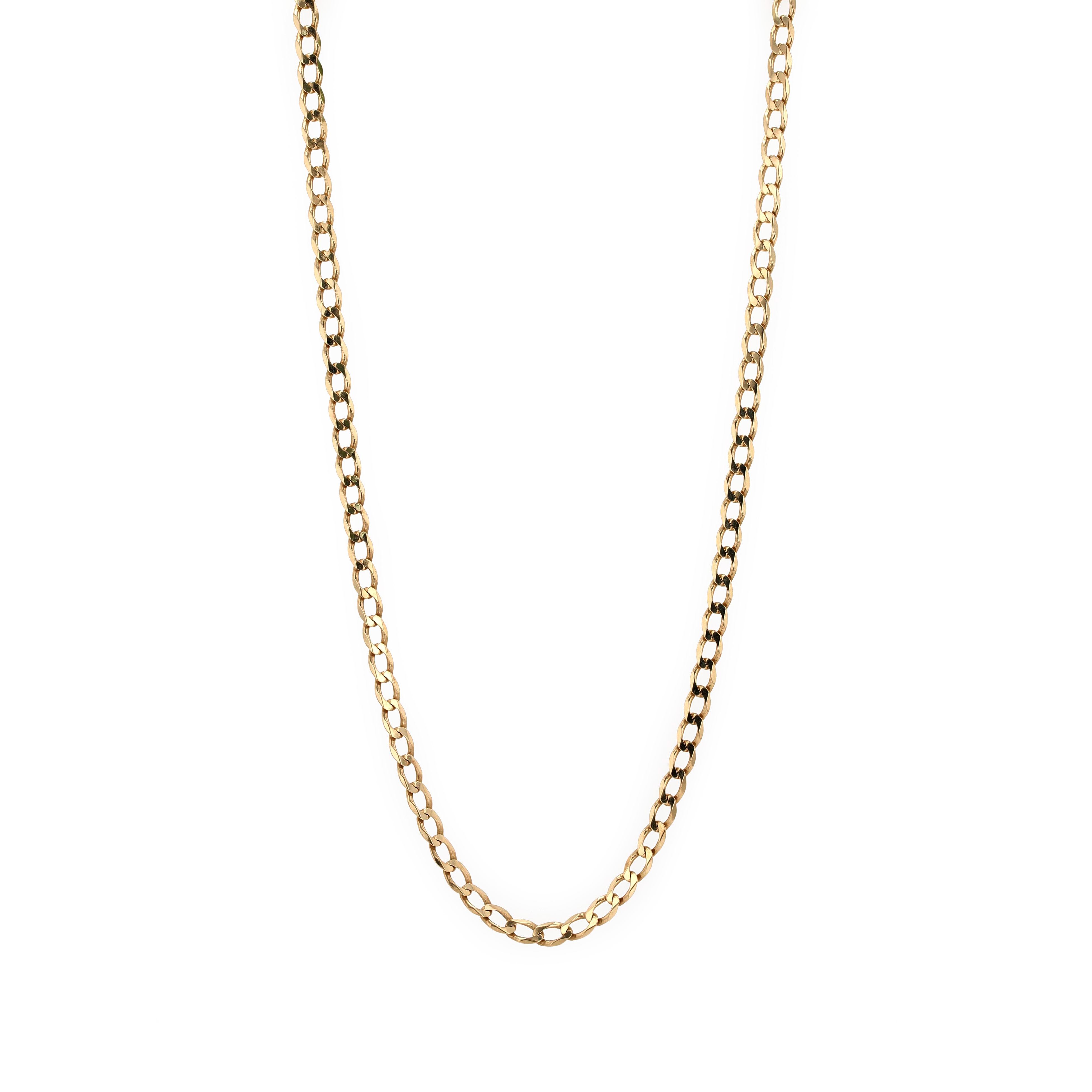 Estate 10kt Yellow Gold Curb Chain 23" La Mine d'Or Moncton, NB