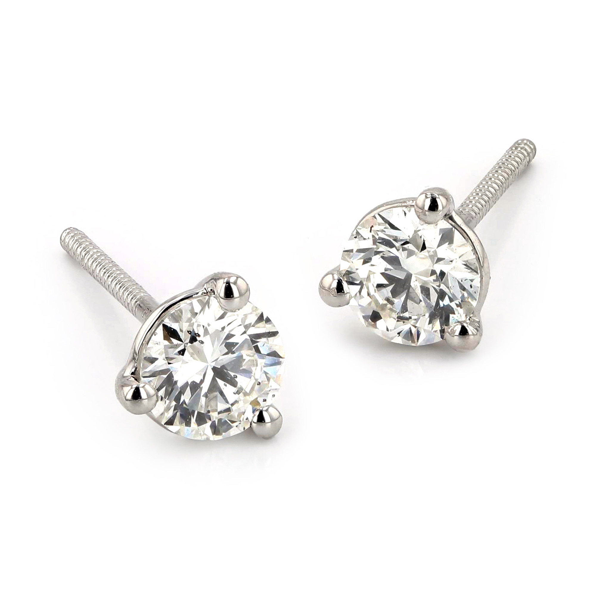 1.00tw Signature Collection Diamond Stud Earrings La Mine d'Or Moncton, NB