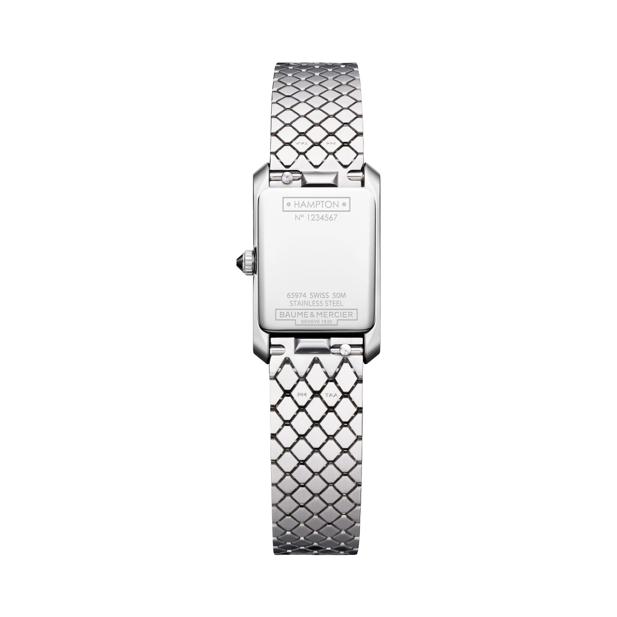 A Baume & Mercier Hampton Quartz Black Dial 28x17mm Image 2 La Mine d'Or Moncton, NB