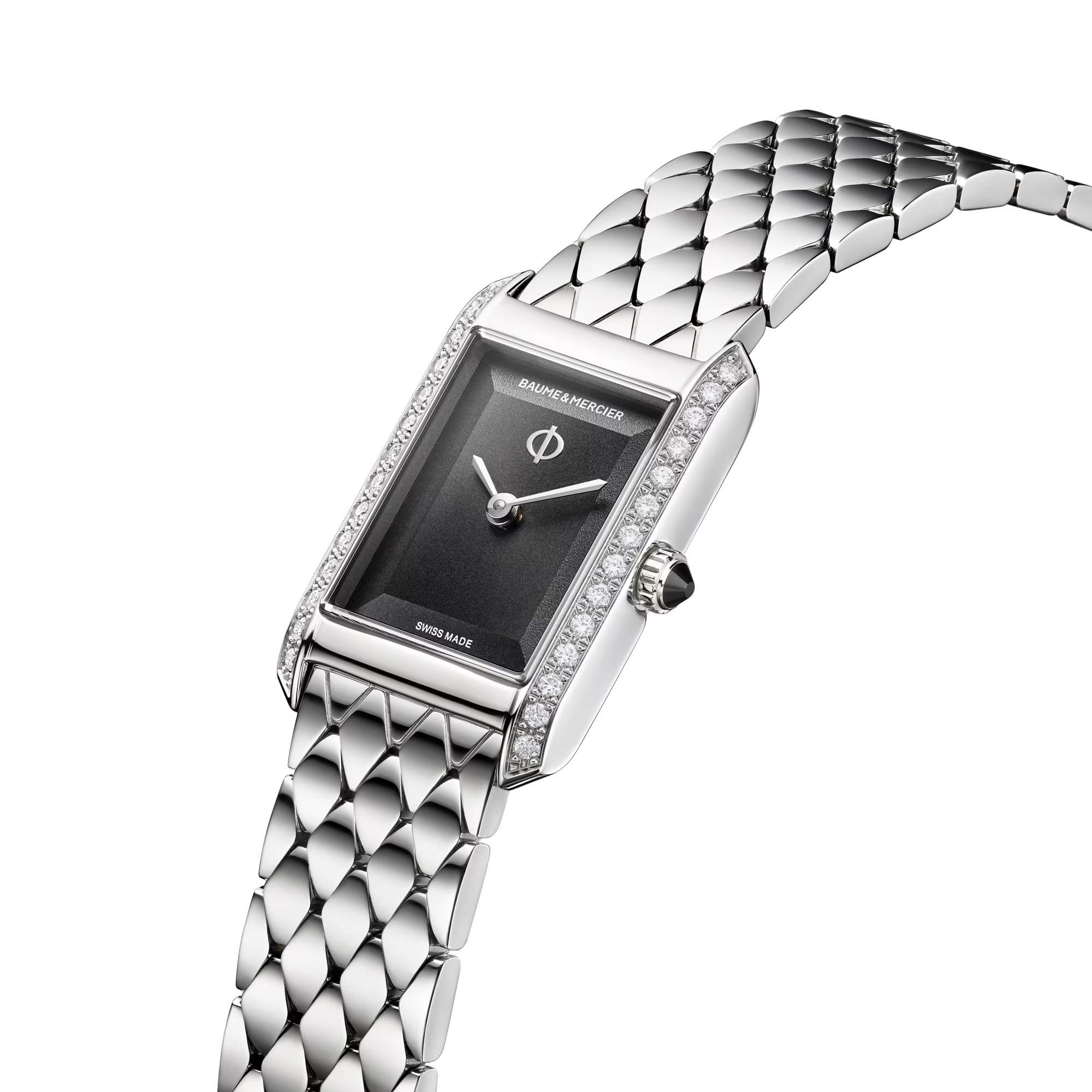 A Baume & Mercier Hampton Quartz Black Dial 28x17mm Image 3 La Mine d'Or Moncton, NB