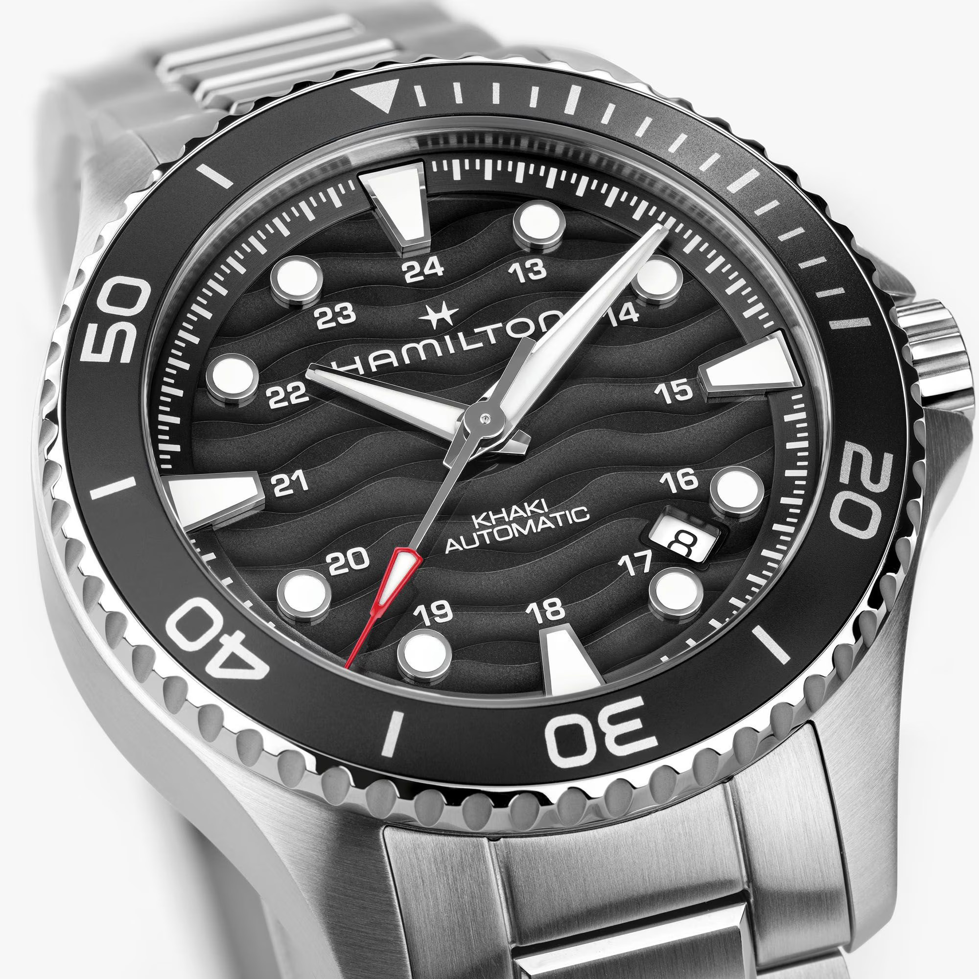 Hamilton Khaki Navy Scuba Automatic Black Dial 40mm Image 2 La Mine d'Or Moncton, NB