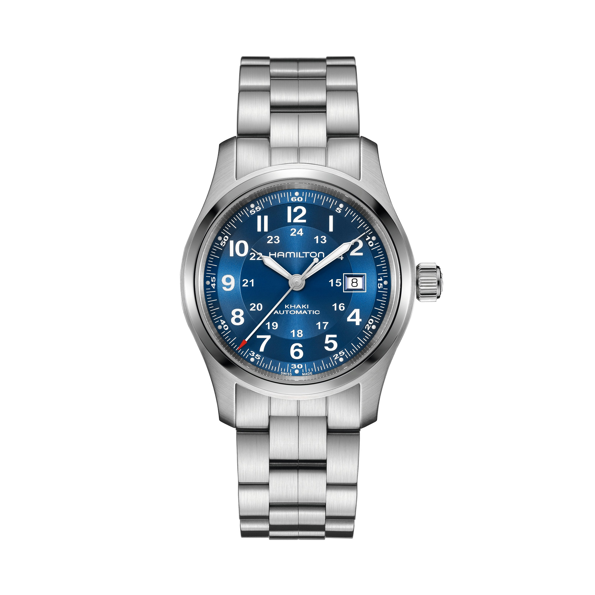 Hamilton Khaki Field Automatic Watch Blue Dial 42mm La Mine d'Or Moncton, NB